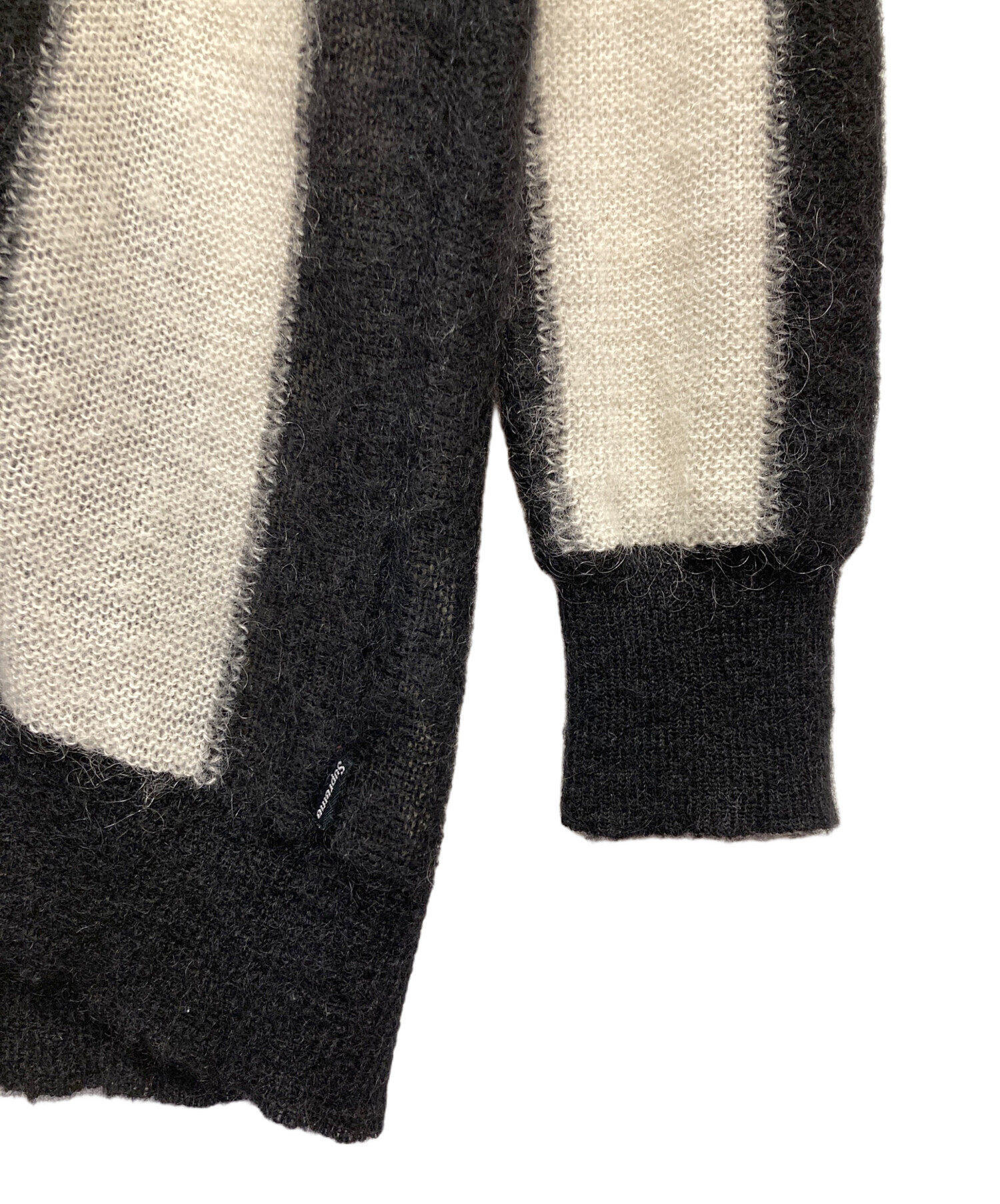 中古・古着通販】Supreme (シュプリーム) Striped Mohair Cardigan