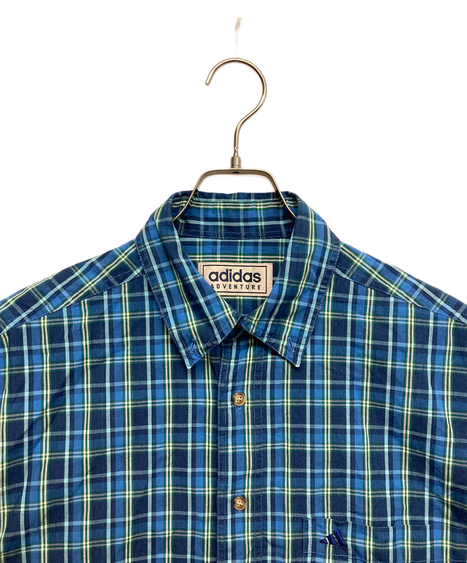 中古・古着通販】adidas (アディダス) パフォーマンスロゴチェック