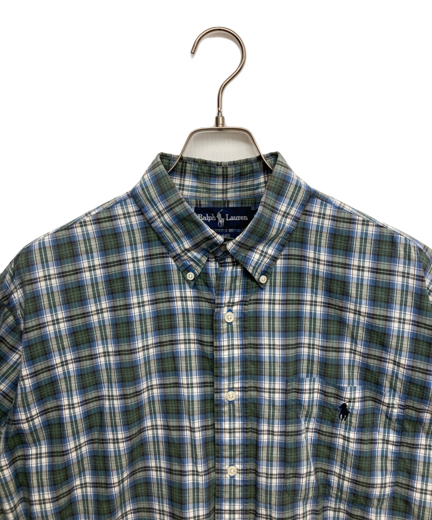 中古・古着通販】RALPH LAUREN (ラルフローレン) BLAIRE S/Sチェック