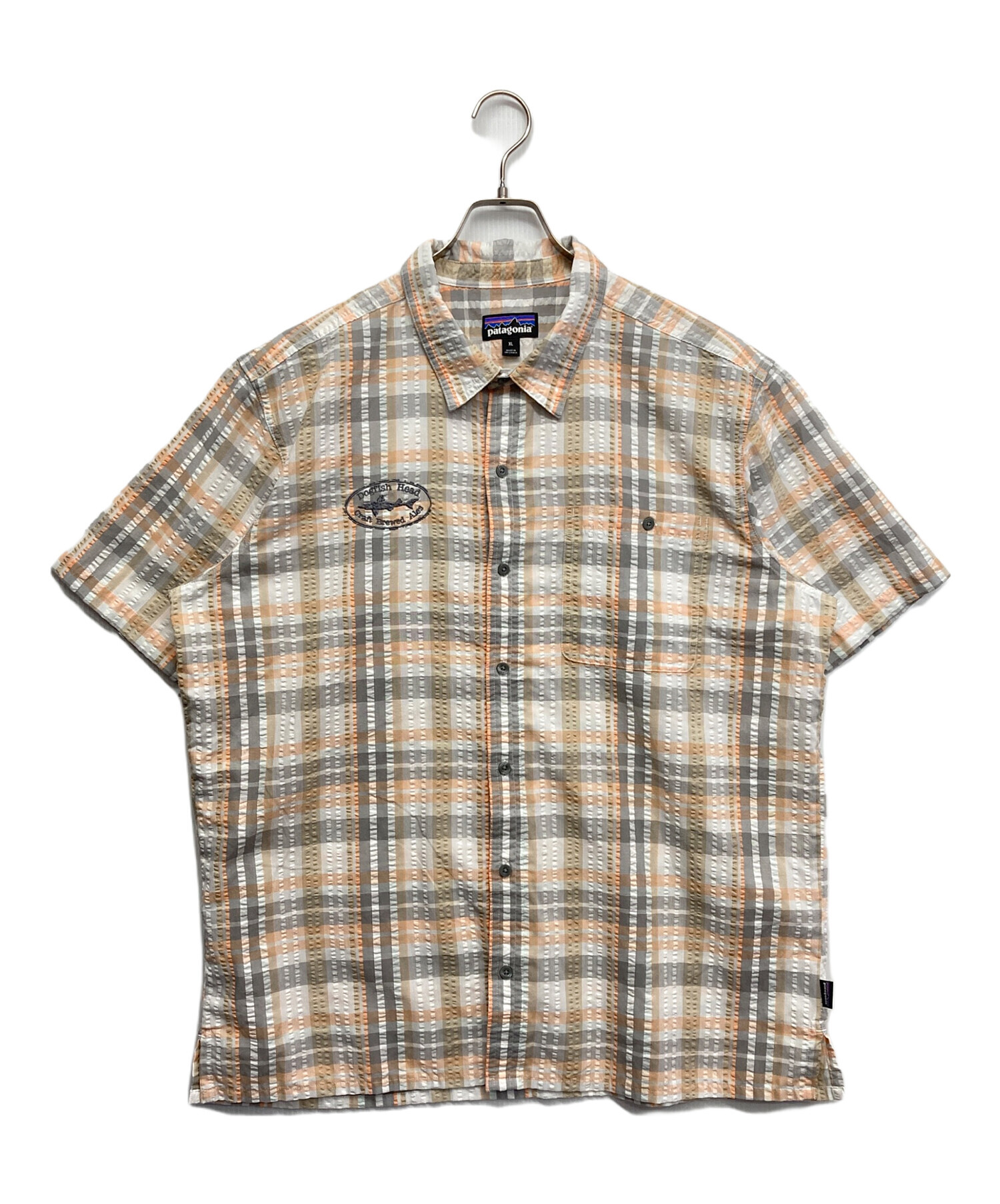 中古・古着通販】Patagonia (パタゴニア) シアサッカーS/Sシャツ