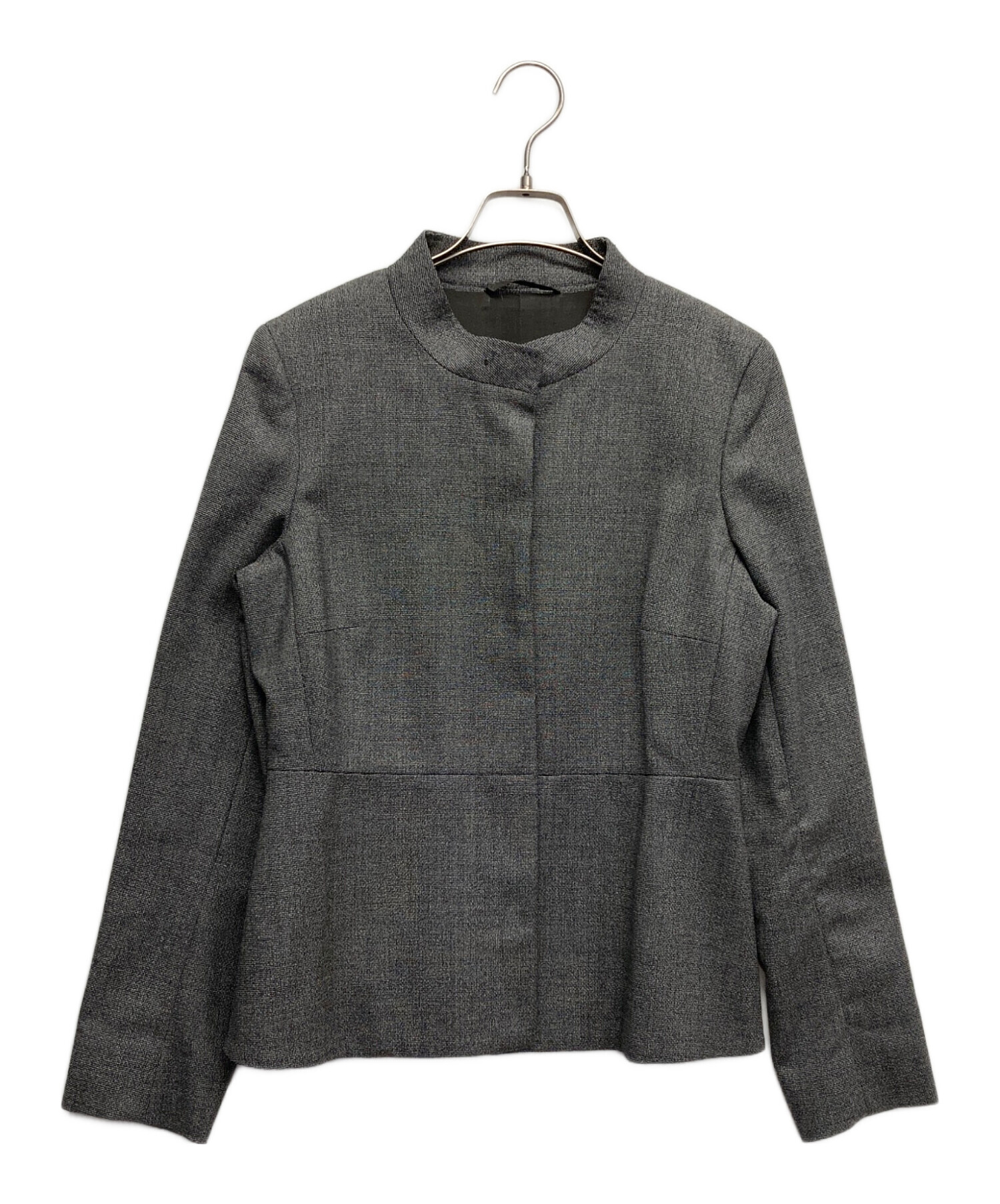 中古・古着通販】MaxMara (マックスマーラ) ノーカラージャケット