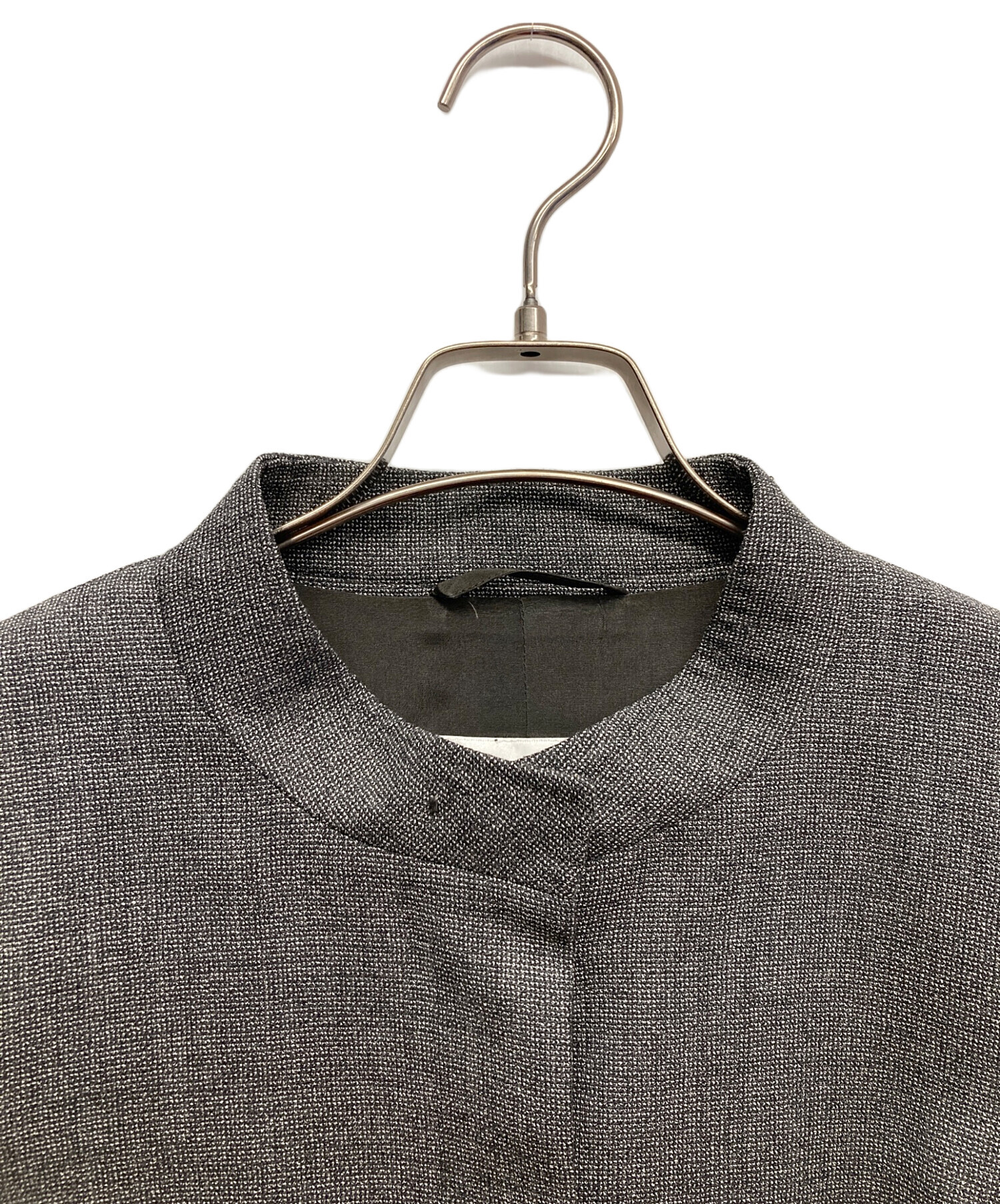 中古・古着通販】MaxMara (マックスマーラ) ノーカラージャケット