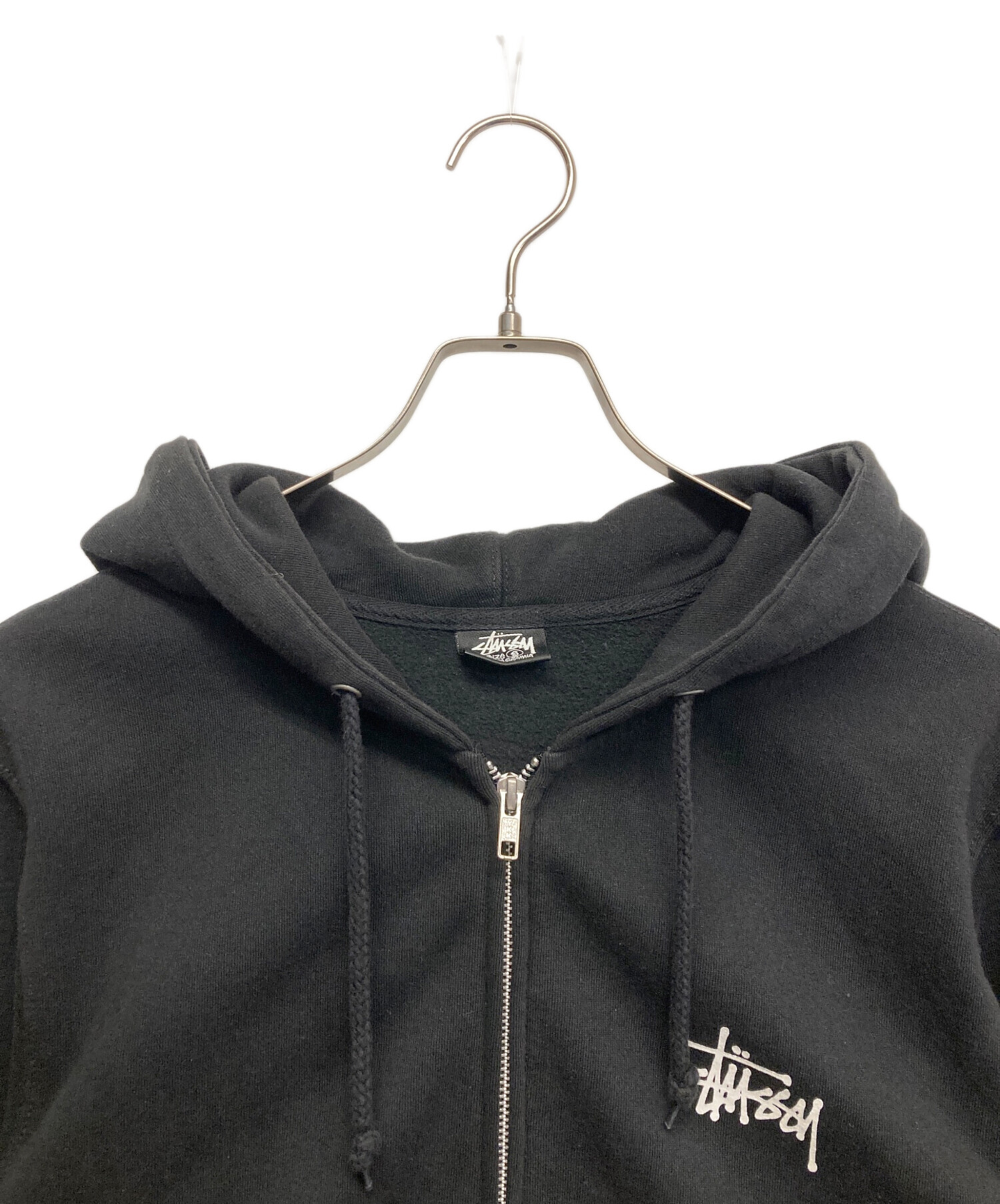 中古・古着通販】stussy (ステューシー) STOCK LOGO ZIP Hoodie