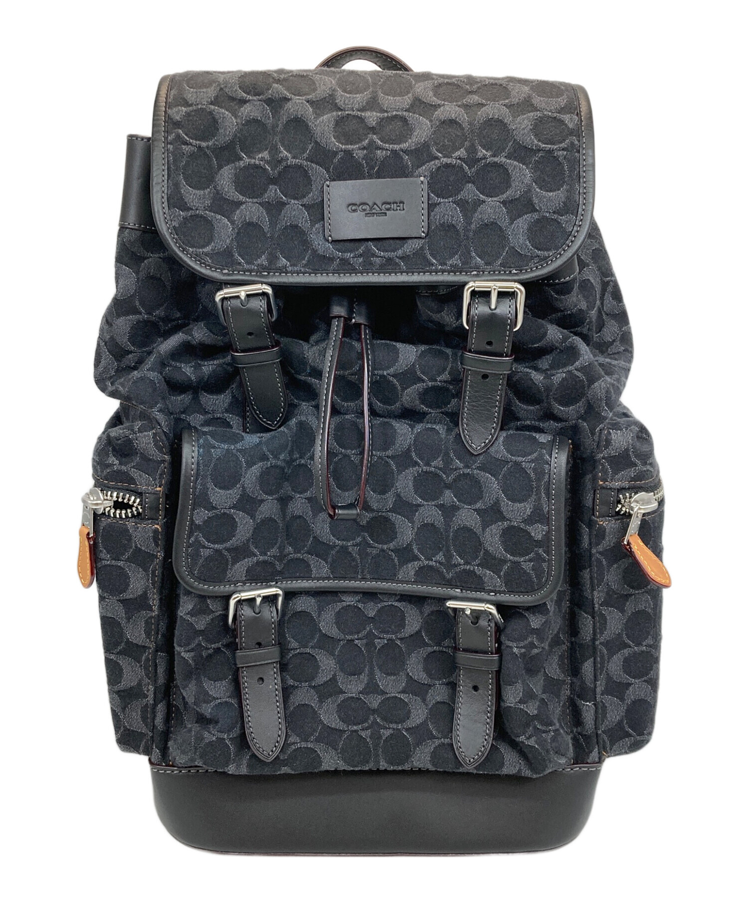 中古・古着通販】COACH (コーチ) Sprint Backpack In Signature Denim
