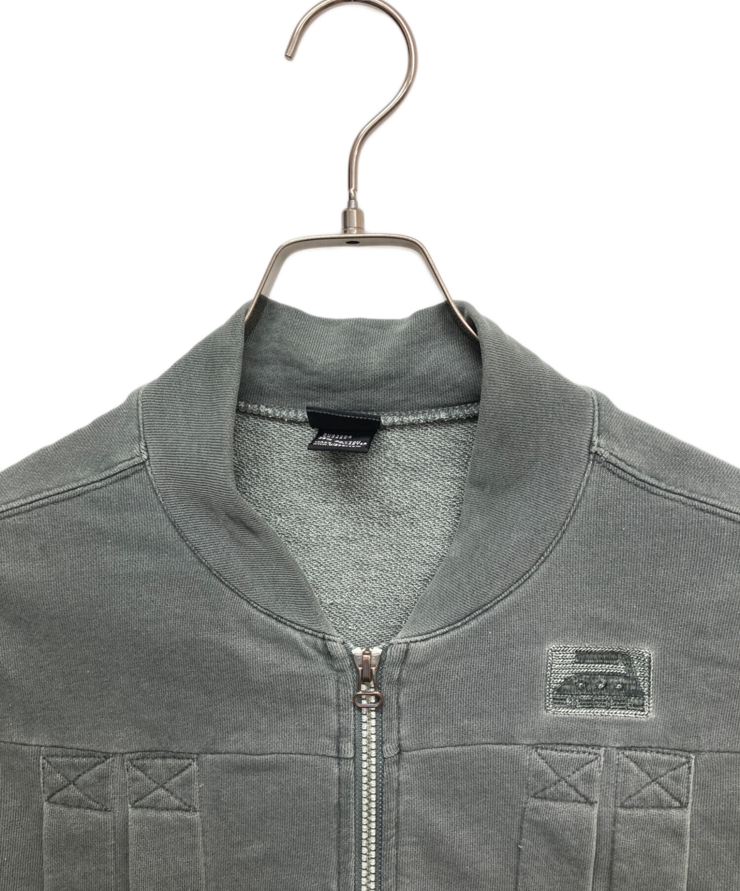 中古・古着通販】DIESEL (ディーゼル) ジップアップジャケット グレー