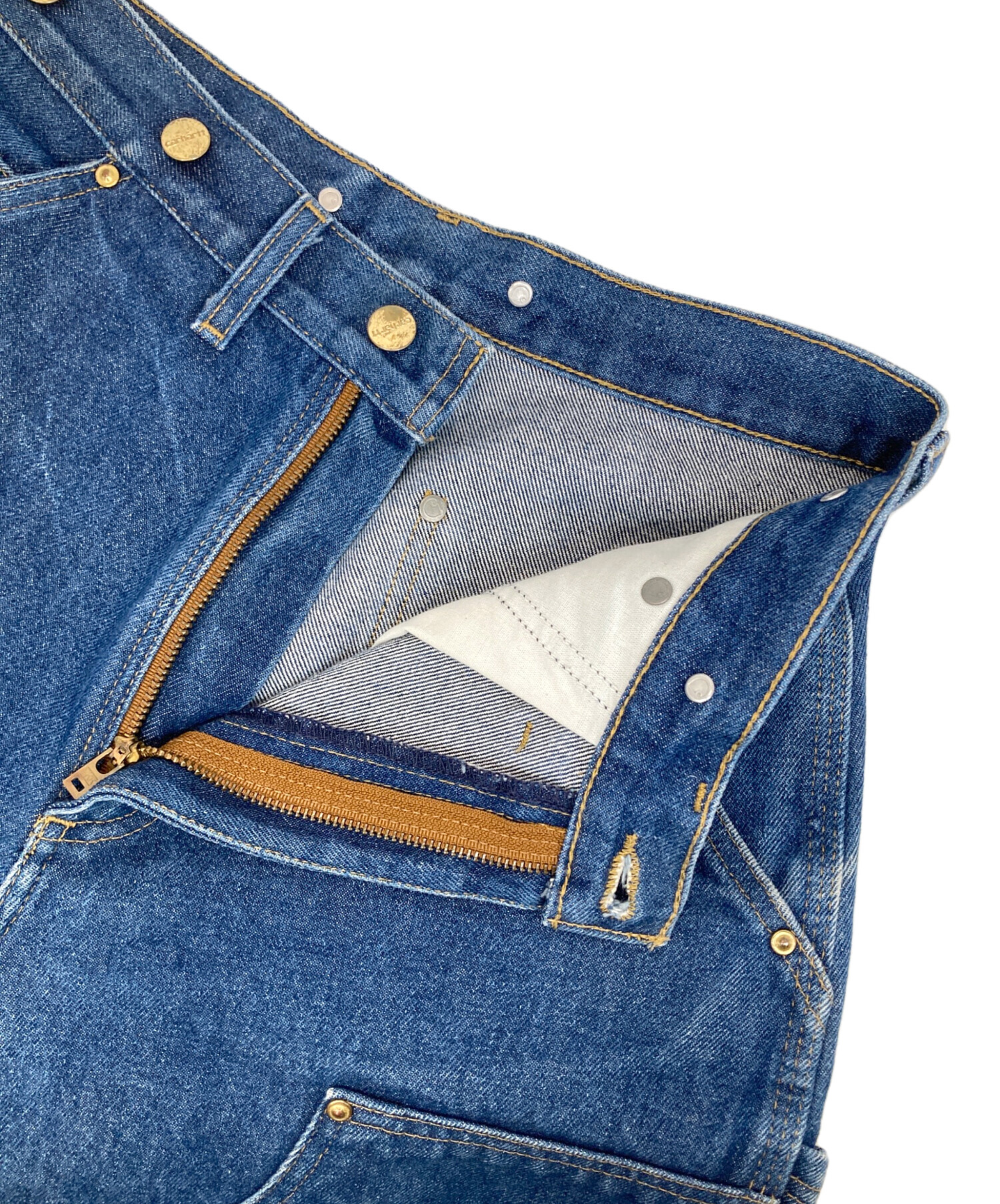 中古・古着通販】CarHartt (カーハート) ダブルニーデニムパンツ