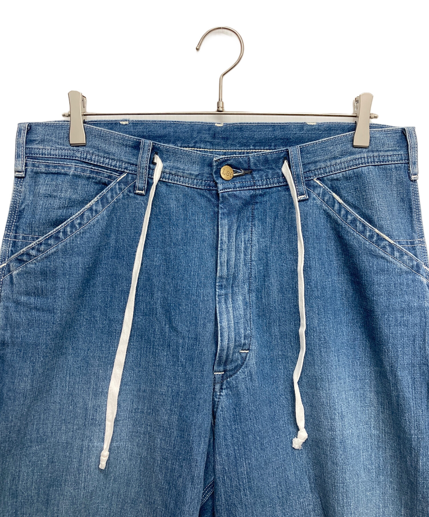 中古・古着通販】LEE (リー) ワイドデニムペインターパンツ インディゴ