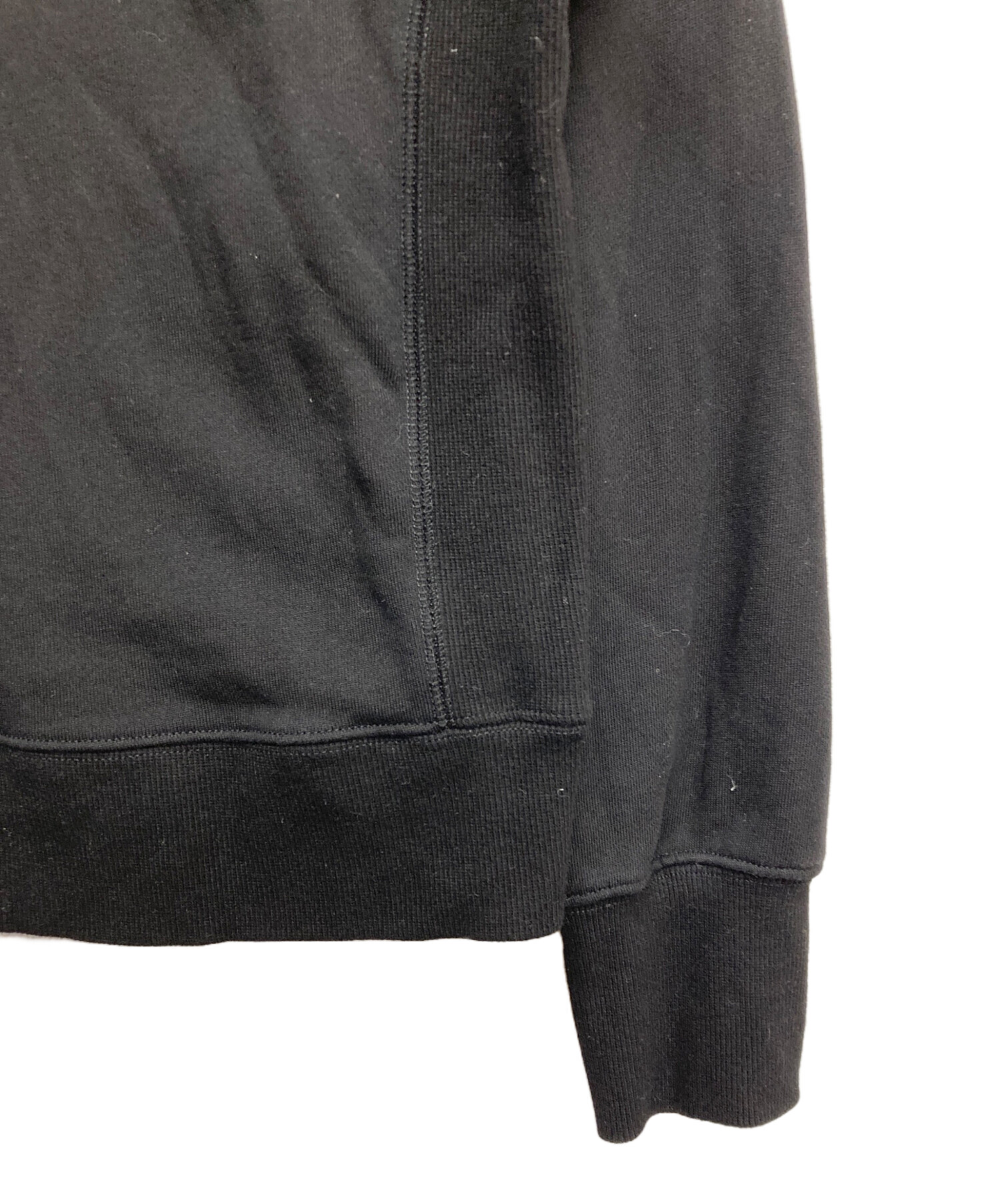 中古・古着通販】anuke (アンヌーク) Oversize Sweat ブラック サイズ 
