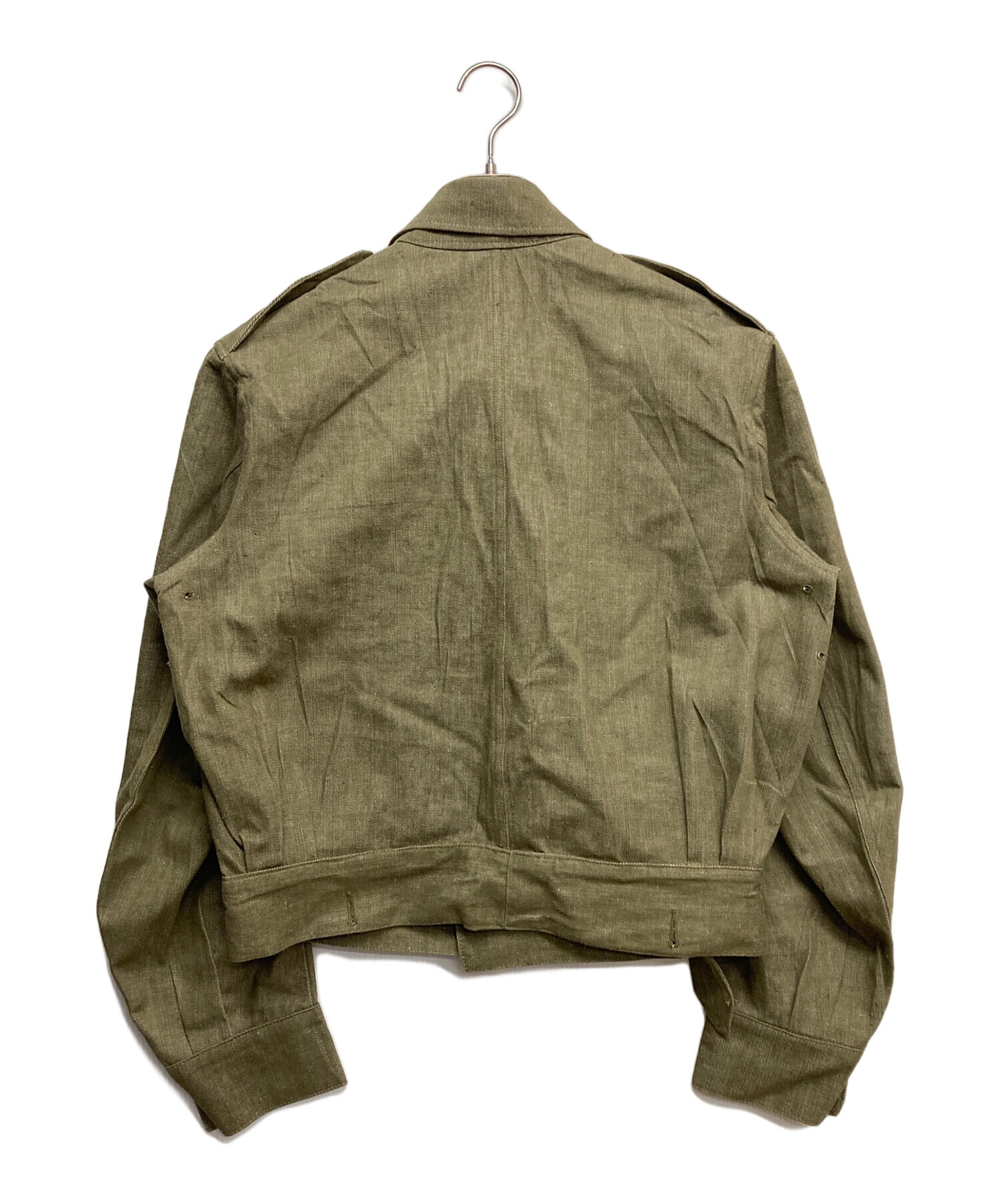 中古・古着通販】古着 (フルギ) イギリス軍green denim jacket 