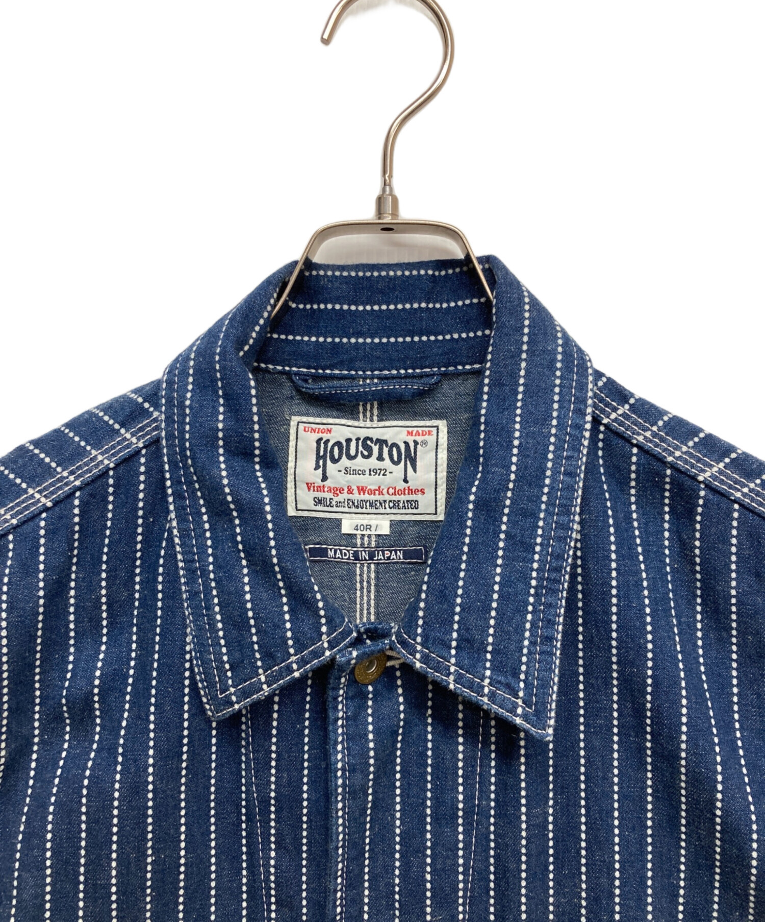 中古・古着通販】HOUSTON (ヒューストン) インディゴウォバッシュ