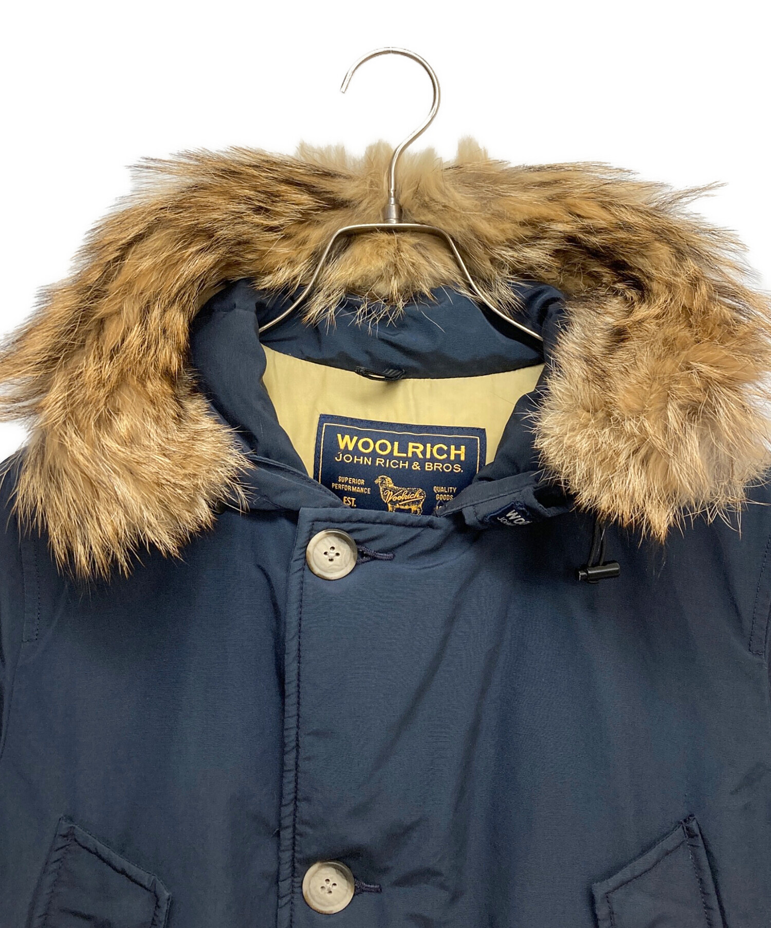 中古・古着通販】WOOLRICH (ウールリッチ) ARCTIC PARKA ネイビー