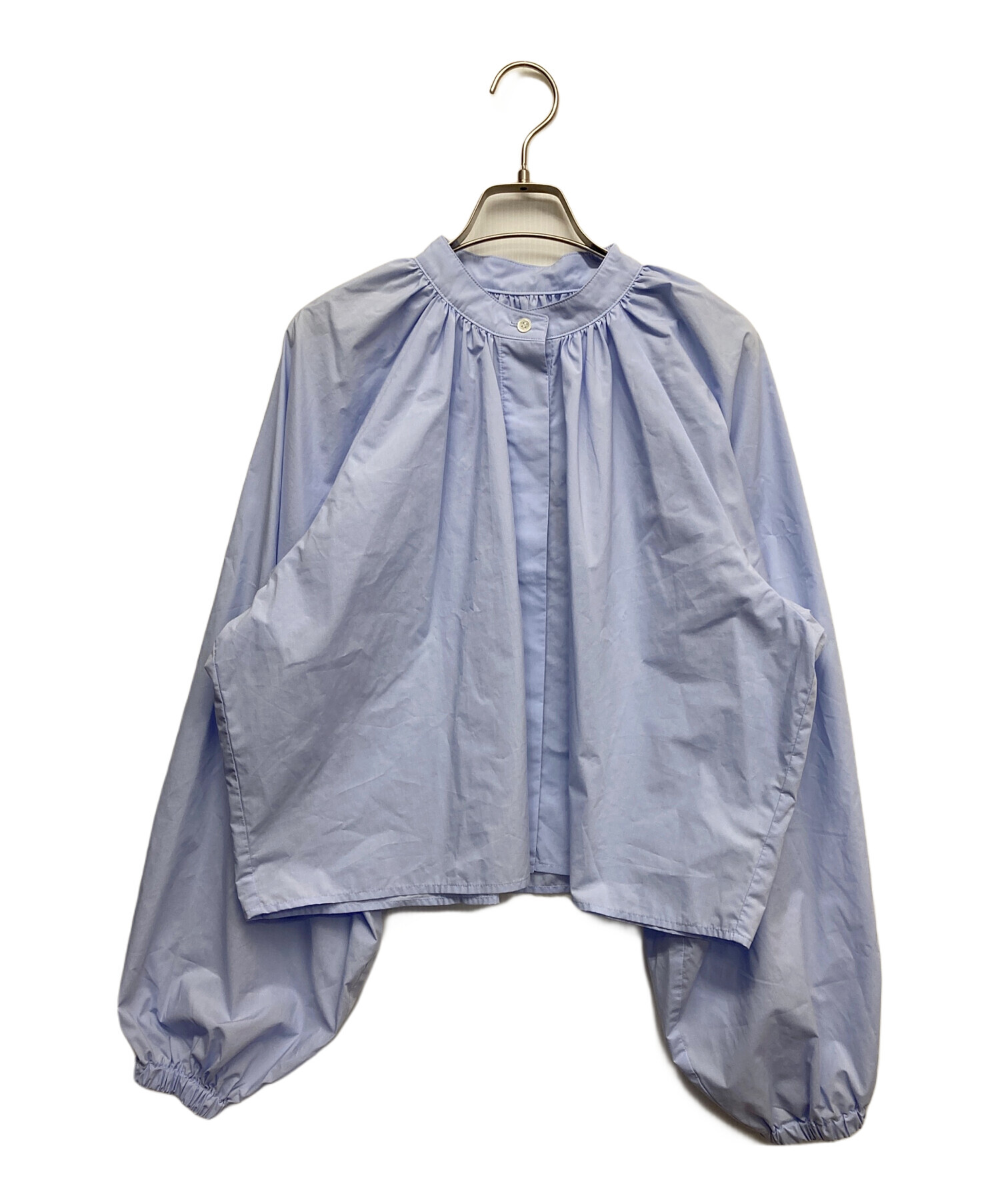中古・古着通販】IENA (イエナ) バンドカラーボリュームブラウス