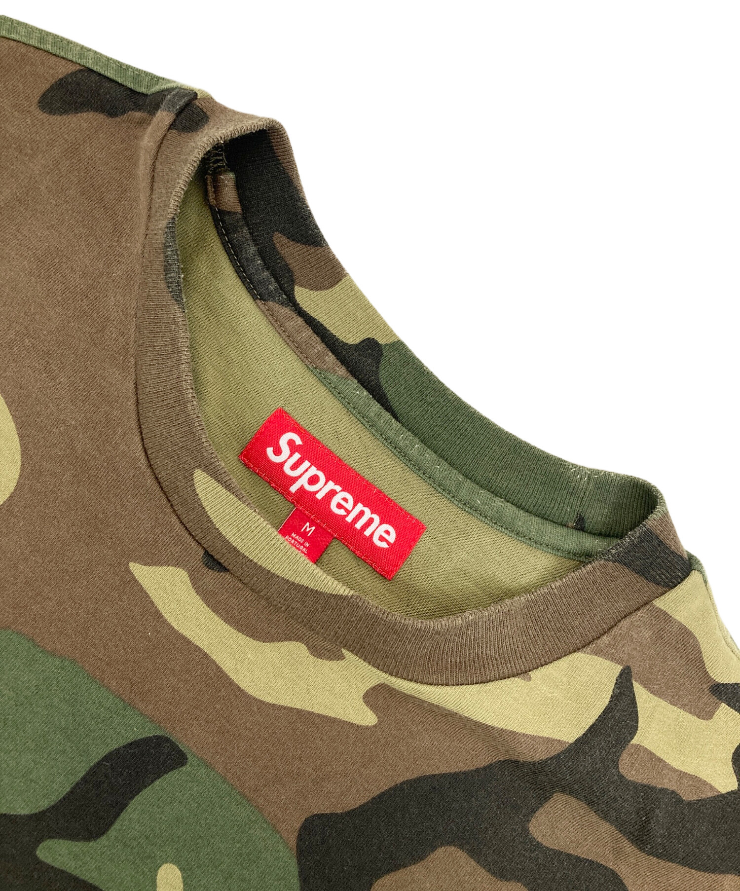 中古・古着通販】SUPREME (シュプリーム) Small Box Tee Woodland Camo