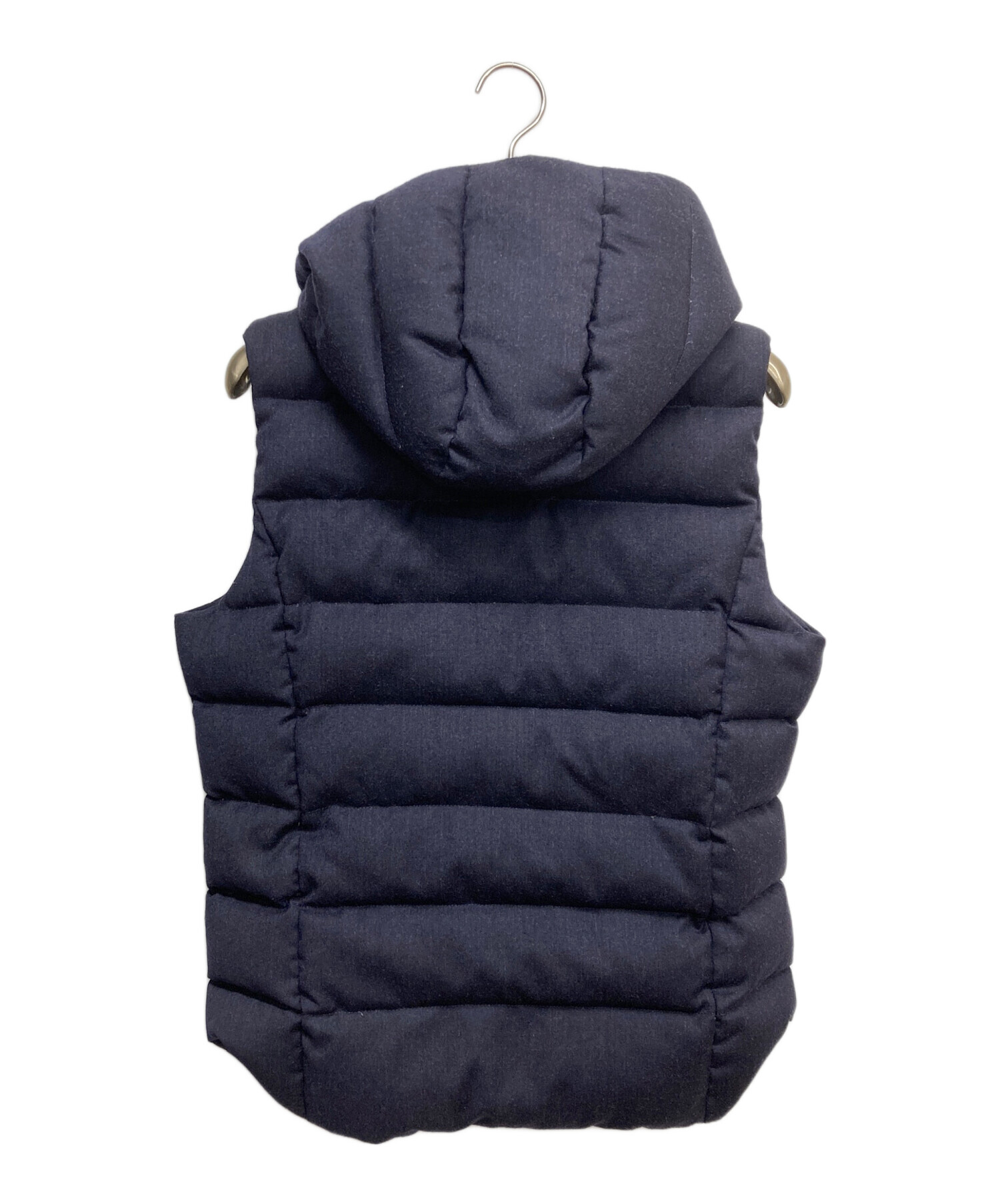 中古・古着通販】TATRAS (タトラス) ウールダウンベスト ネイビー