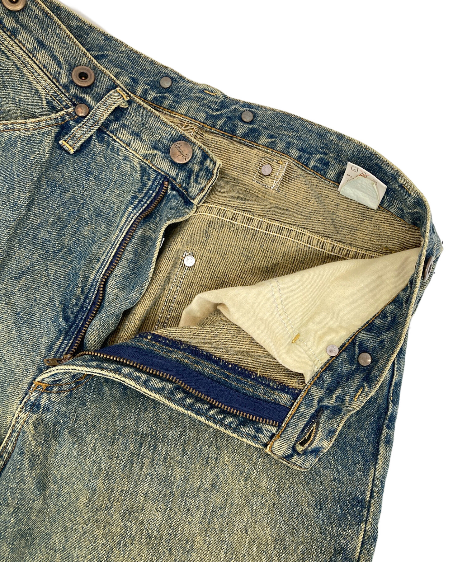 中古・古着通販】Wrangler (ラングラー) 復刻シンチバックデニムパンツ