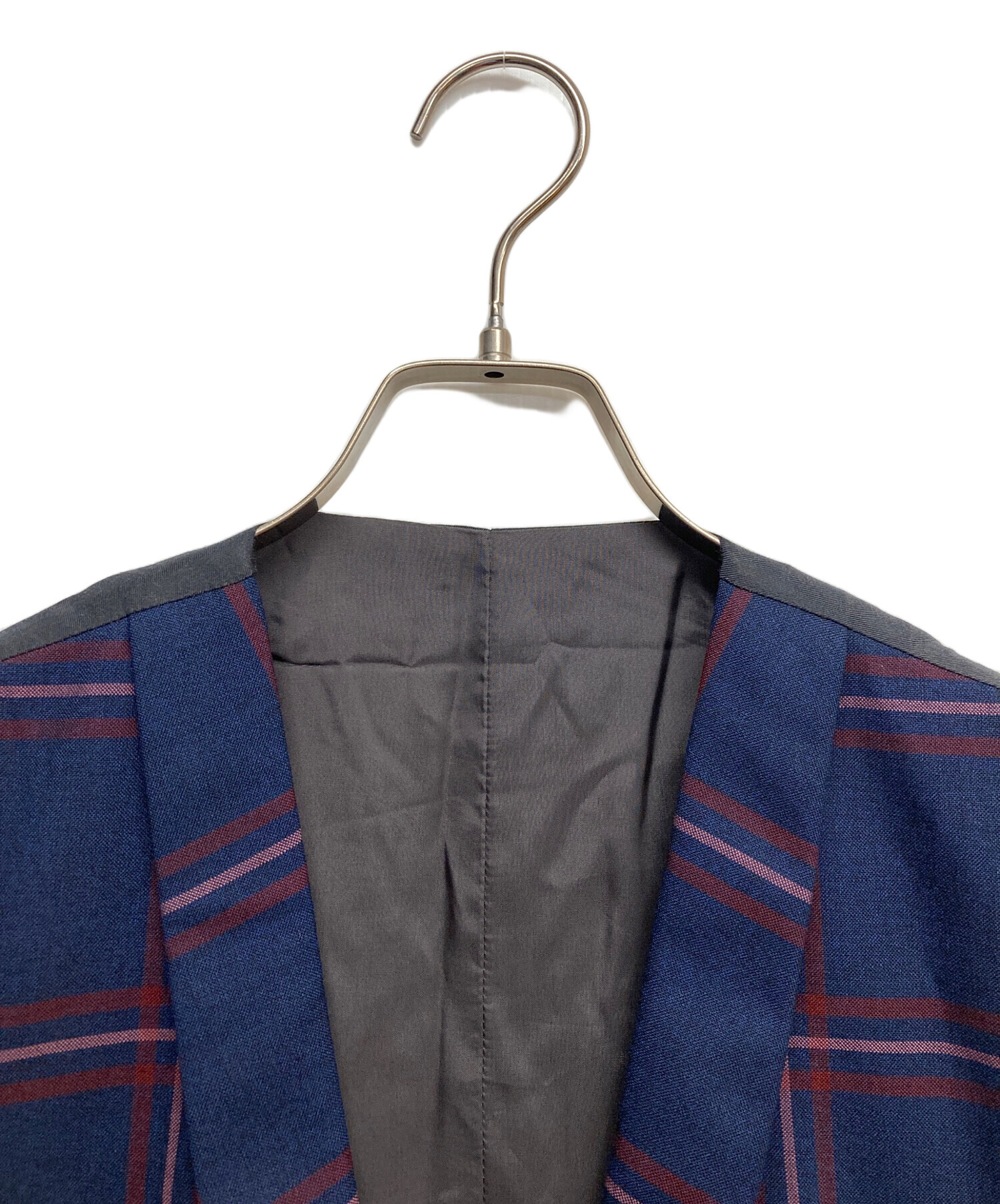 中古・古着通販】Paul Smith (ポールスミス) チェックベスト ネイビー