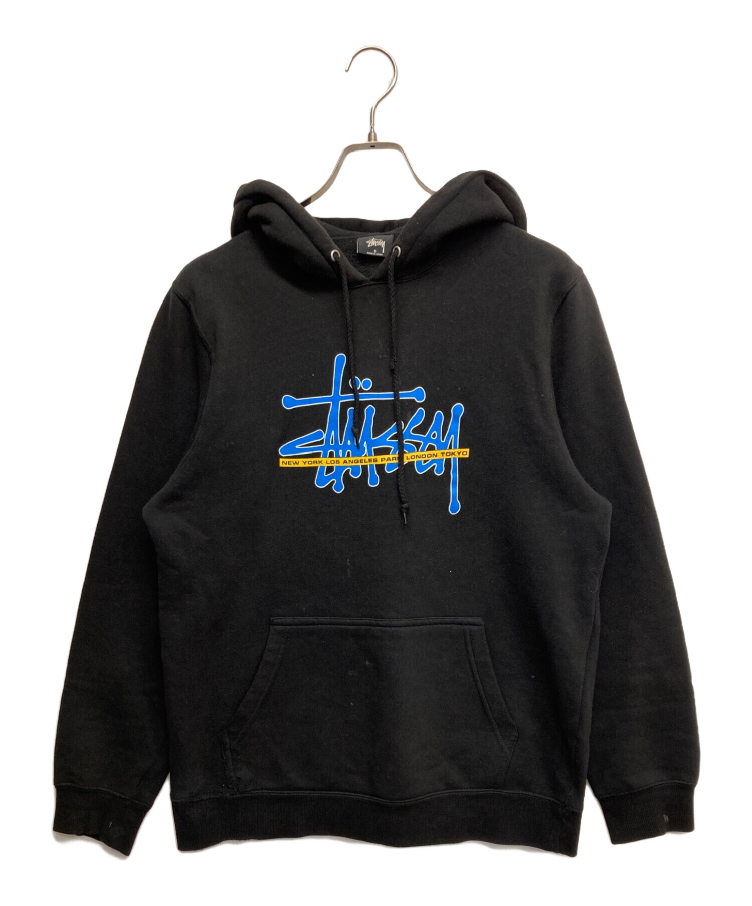 中古・古着通販】stussy (ステューシー) プリントプルオーバーパーカー