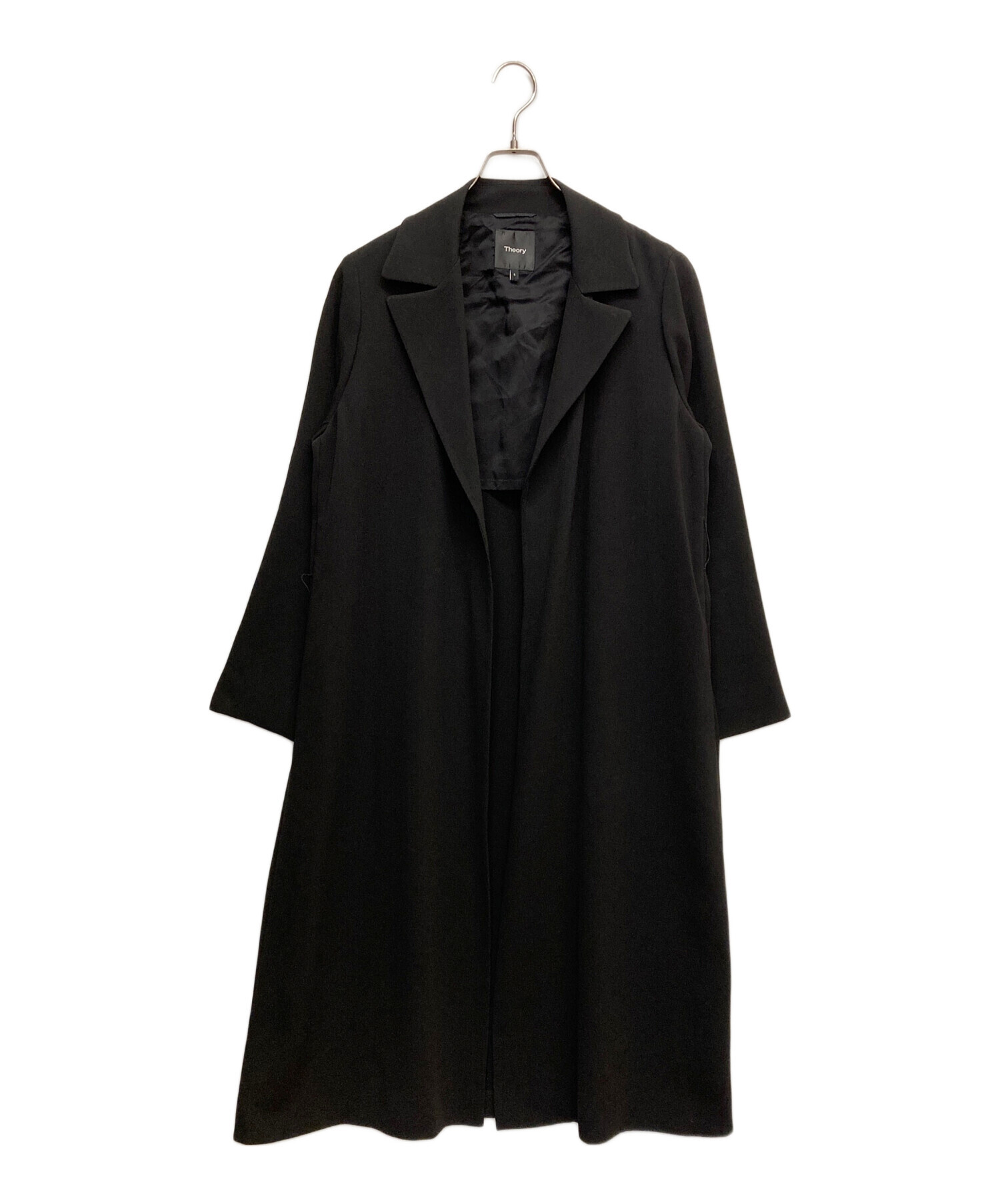 極美品✨️Theory　セオリー　撥水モッズコート　近年モデル　ブラック　フード 中古・古着通販】theory (セオリー) トレンチコート ブラック サイズ:S