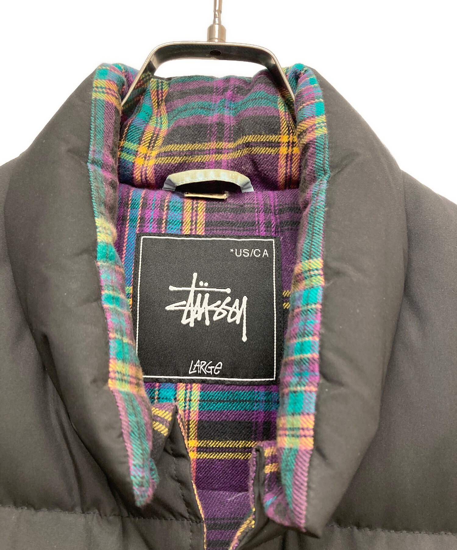 中古・古着通販】stussy (ステューシー) マドラスチェック フェザー