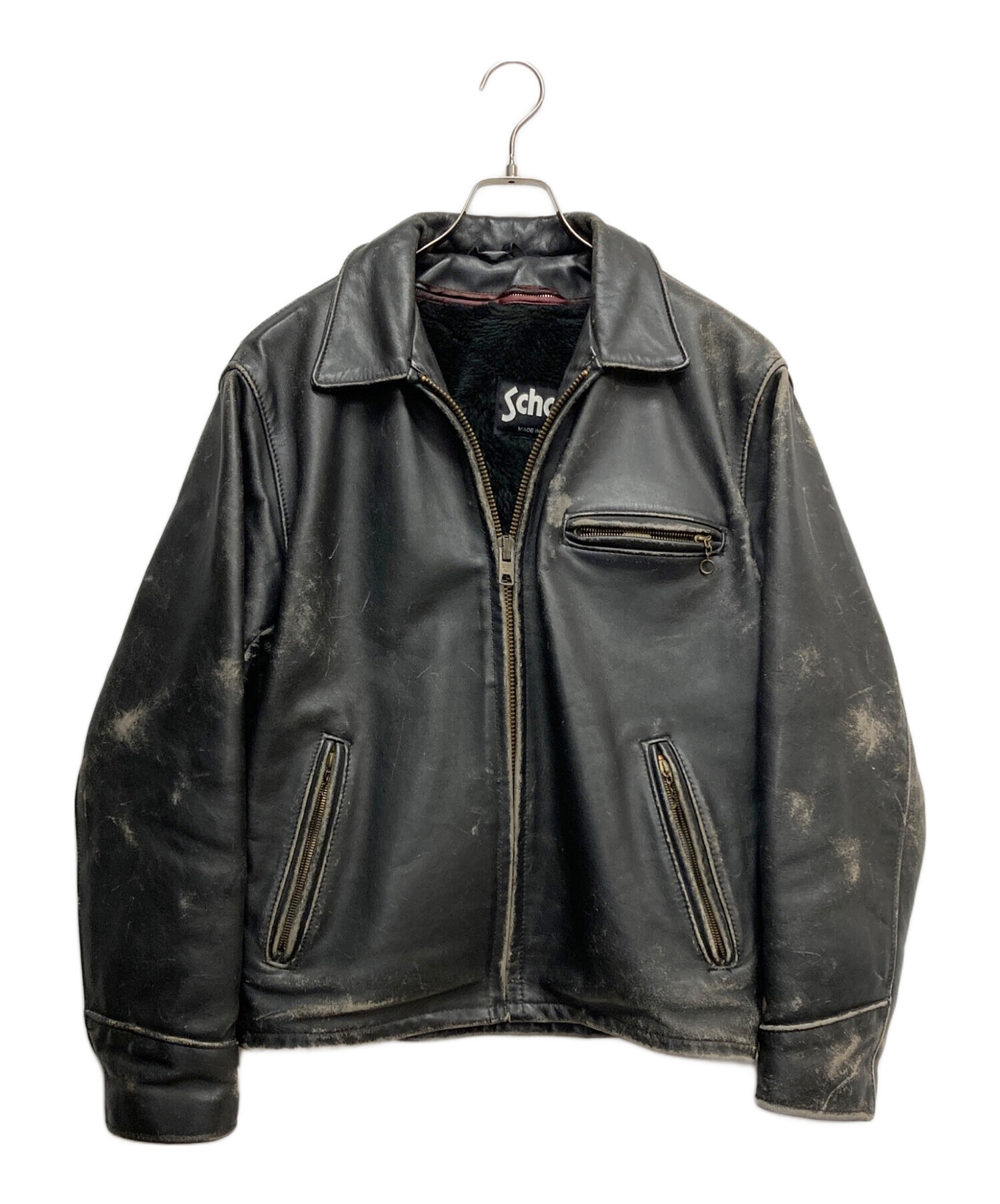 中古・古着通販】Schott (ショット) AT101 ボアライナー付きシングル