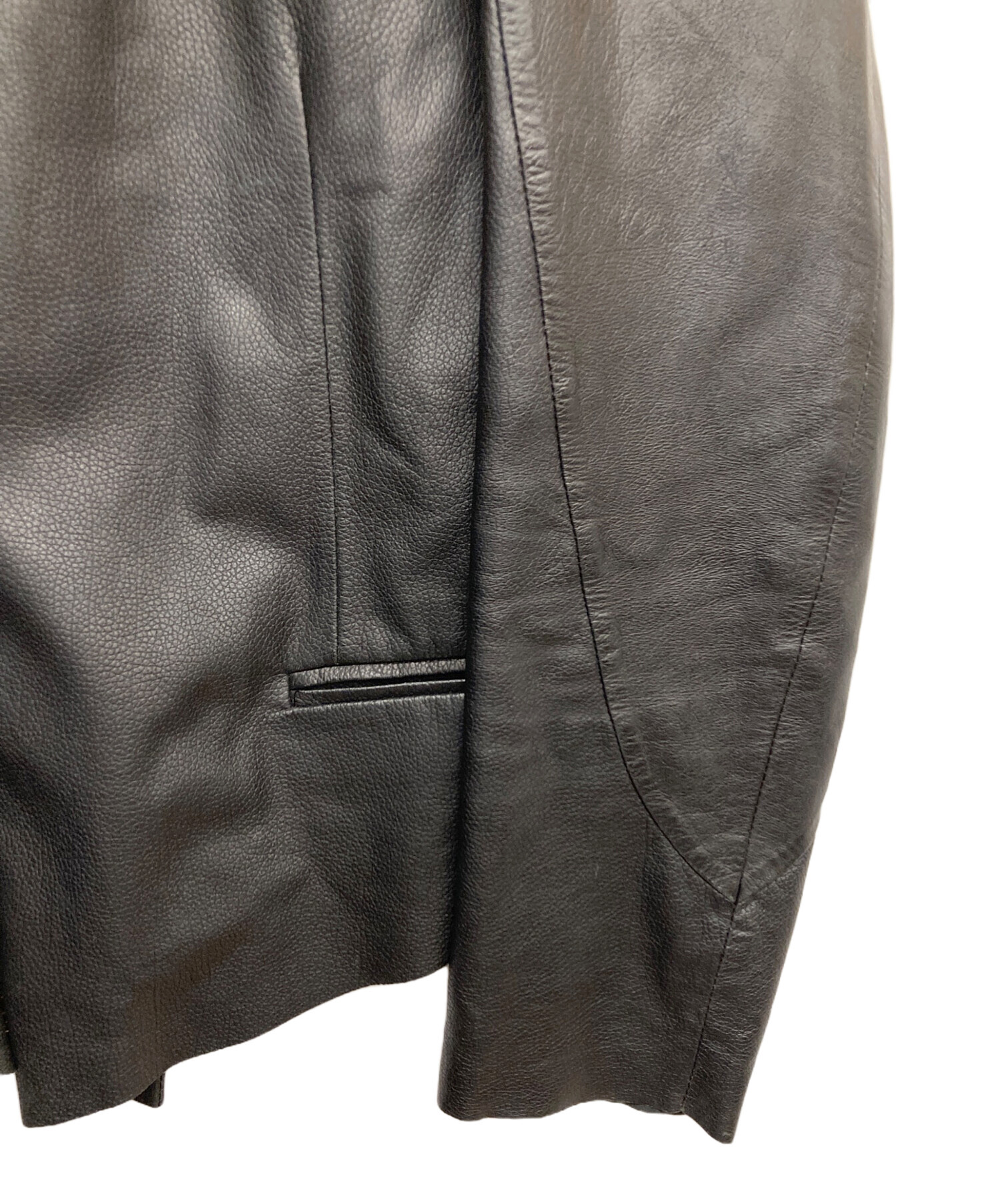 中古・古着通販】PAUL SMITH (ポールスミス) シープスキンライダース