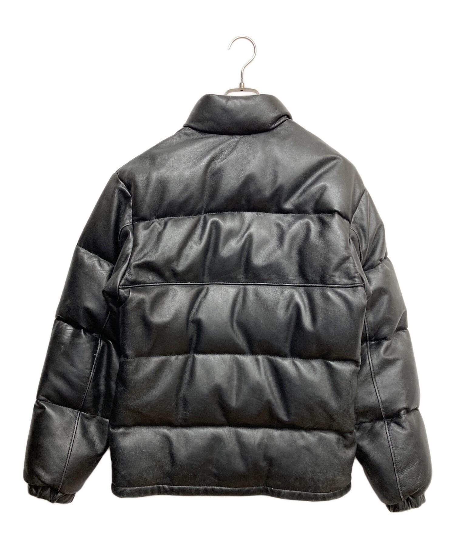 Schott ショット　レザーダウン 中古・古着通販】Schott (ショット) レザーダウンジャケット ダウン
