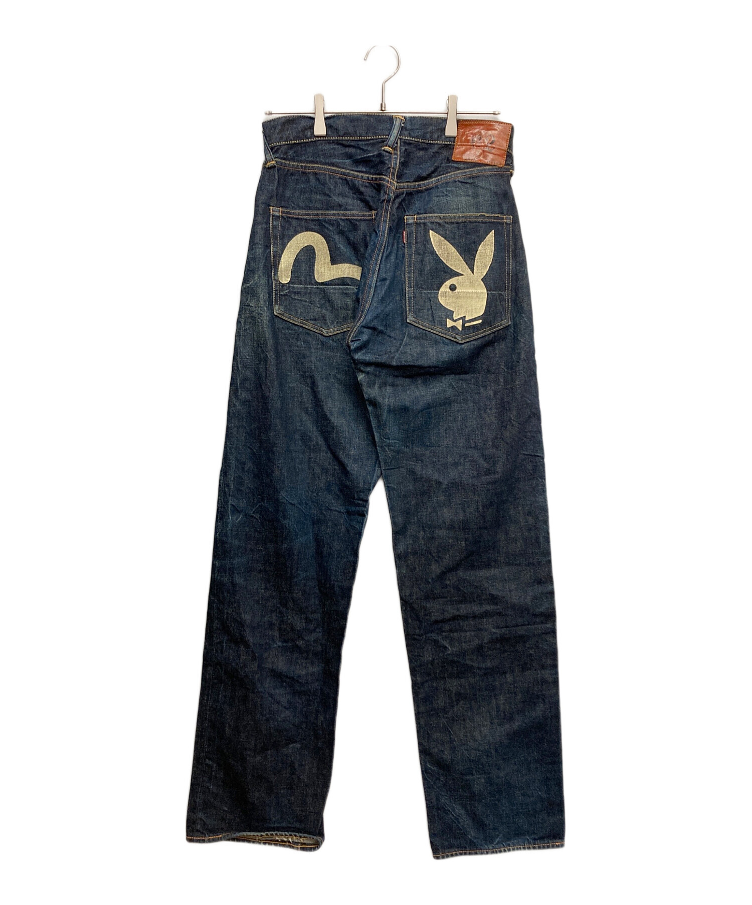 エヴィス エビス No2 LOT 2001 プレイボーイ セルビッチデニムパンツ 中古・古着通販】EVISU (エヴィス) PLAY BOY (プレイボーイ) 2001