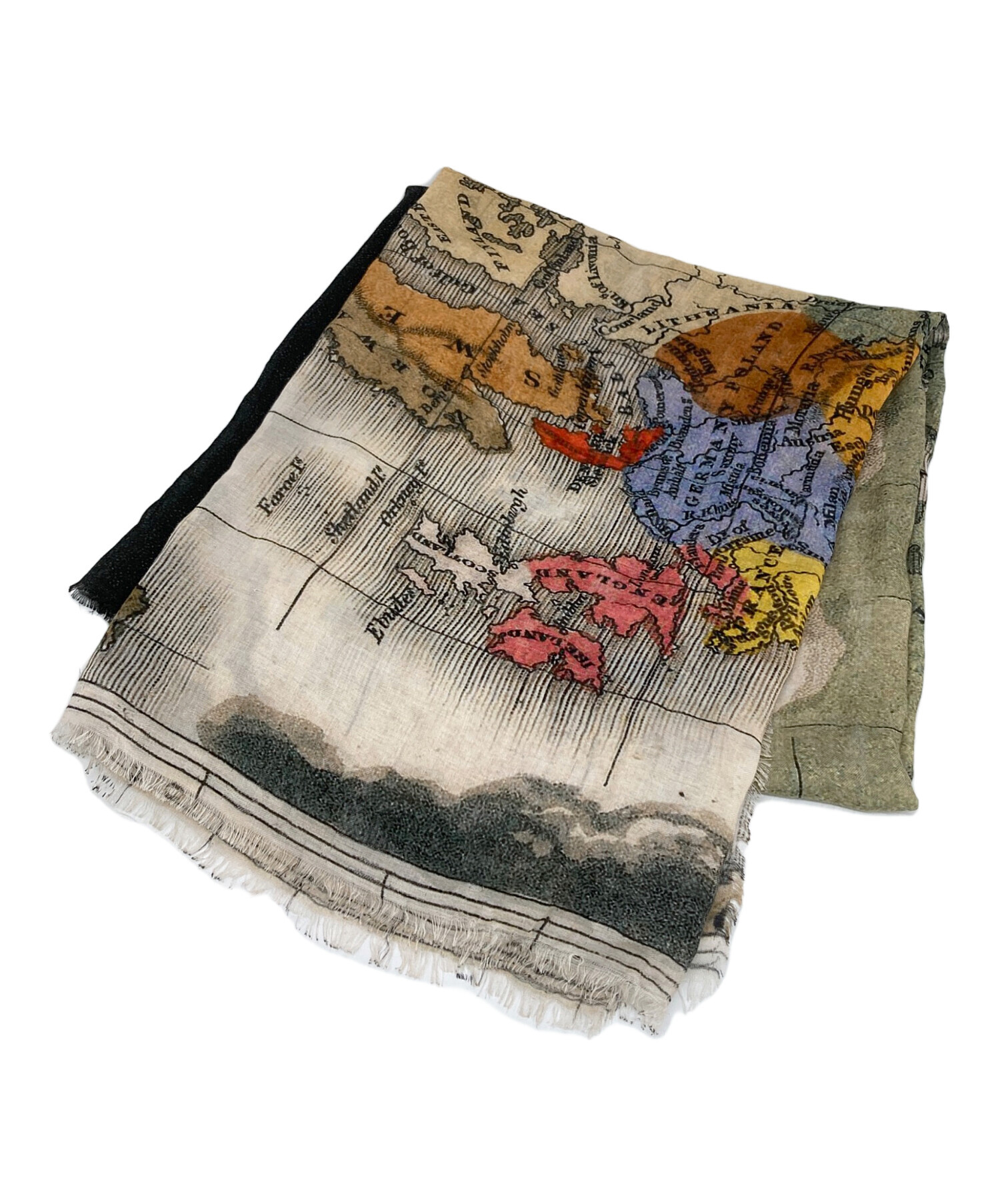 中古・古着通販】Faliero Sarti (ファリエロサルティ) 地図柄スカーフ