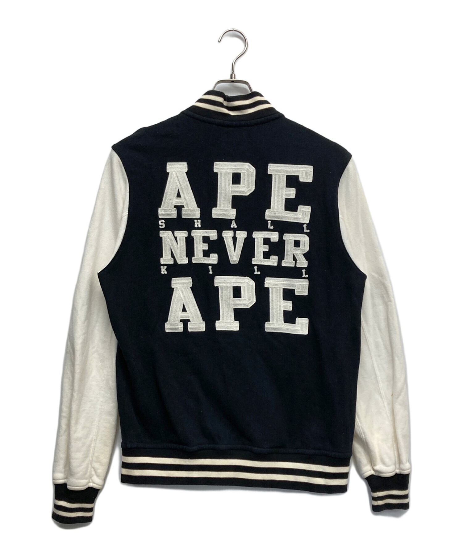 w*u様 アベイシングエイプ　スタジャン　Lサイズ 中古・古着通販】A BATHING APE (アベイシングエイプ) ロゴスタジャン