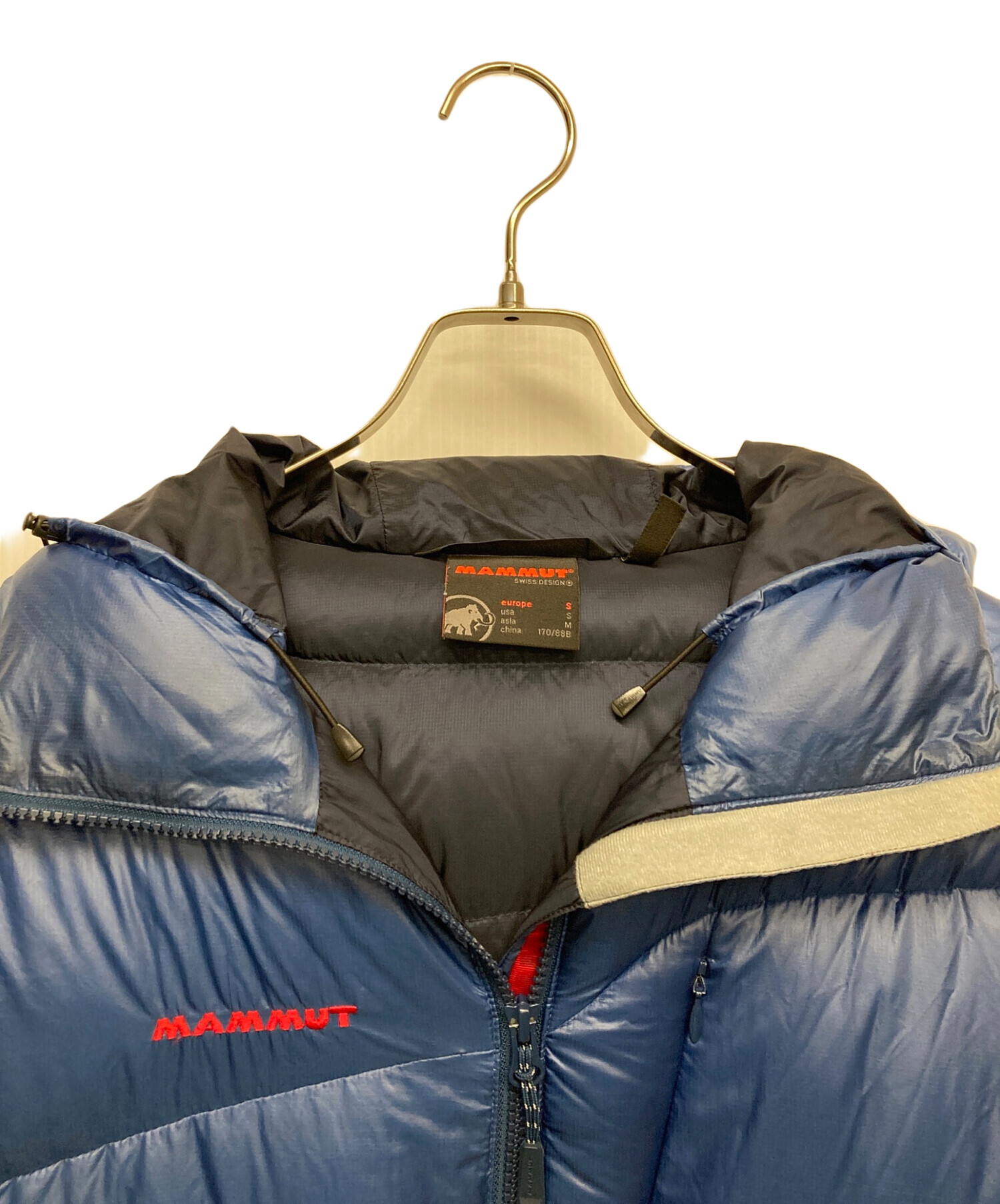 ブルー mammut ダウン MAMMUT ウィンターフィールドダウンジャケット M