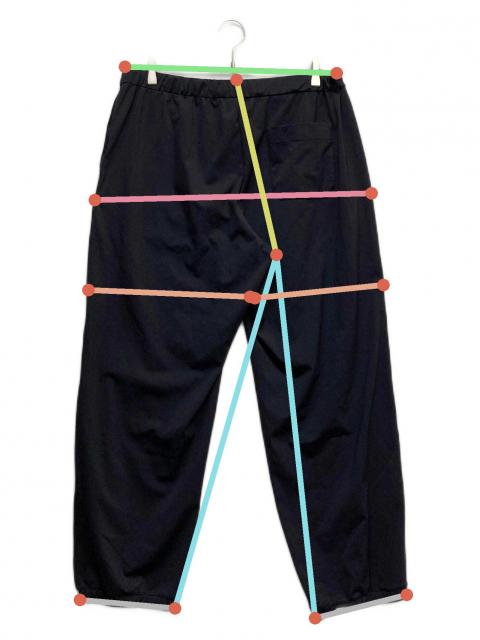 ランバン 未使用パンツ 中古・古着通販】LANVIN (ランバン) イージージョガーパンツ ネイビー