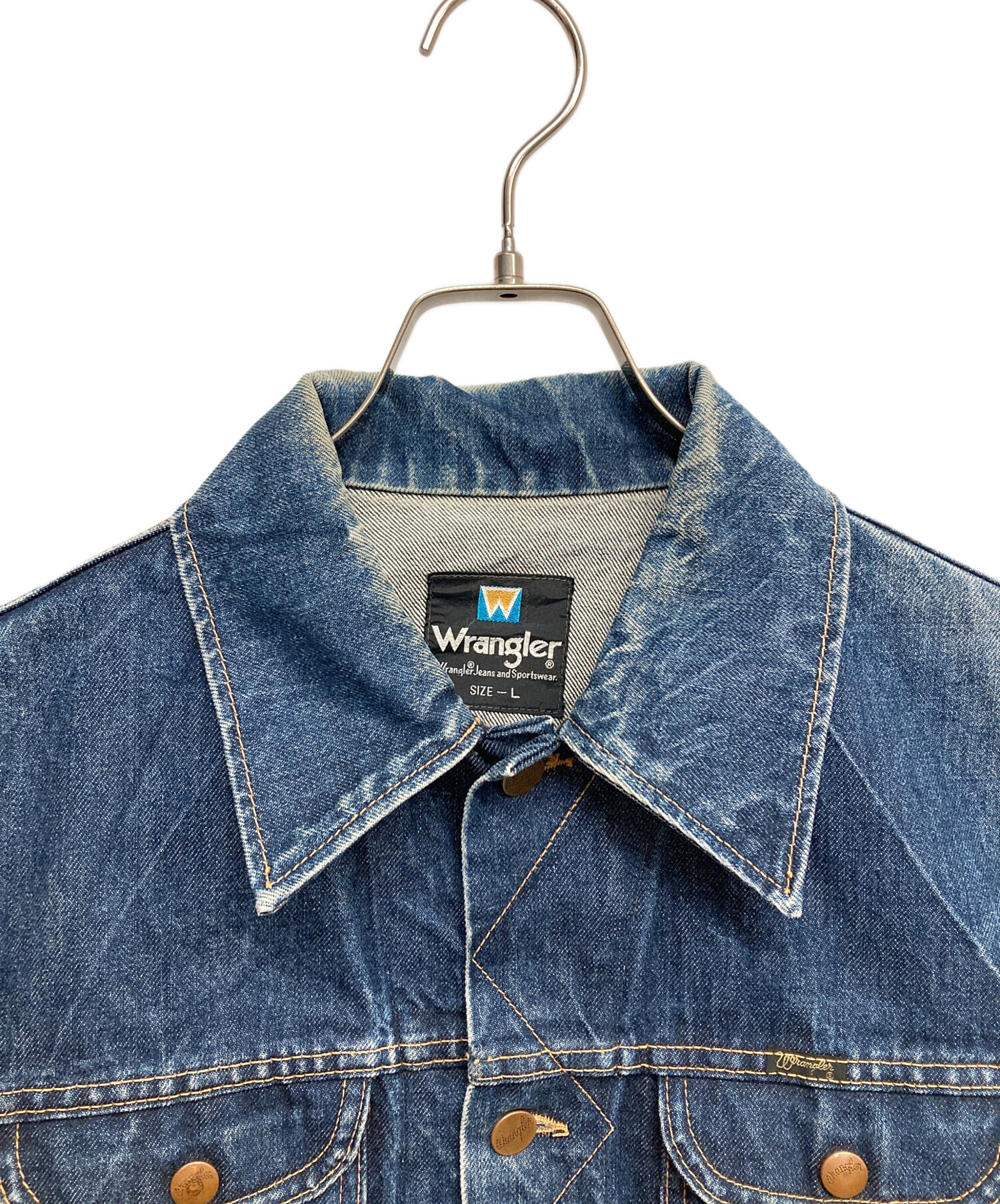 中古・古着通販】Wrangler (ラングラー) 124MJ デニムジャケット