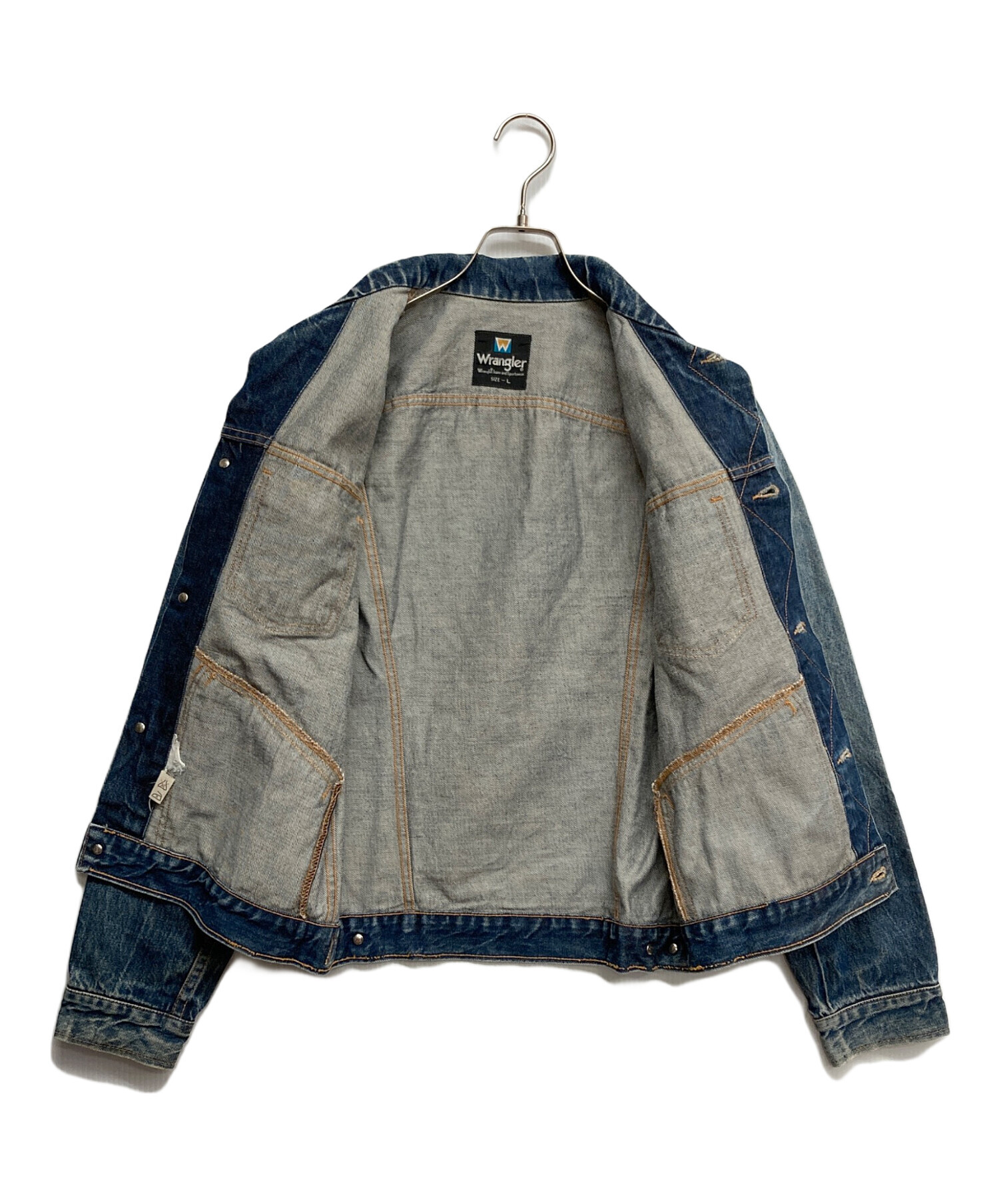 中古・古着通販】Wrangler (ラングラー) 124MJ デニムジャケット