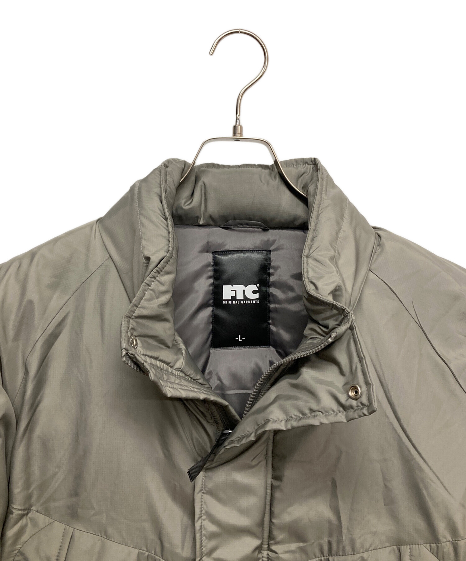 中古・古着通販】FTC (エフティーシー) PERTEX DOWN JACKET オリーブ