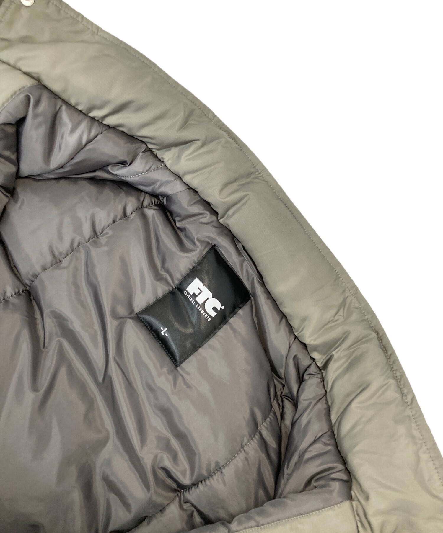 中古・古着通販】FTC (エフティーシー) PERTEX DOWN JACKET オリーブ