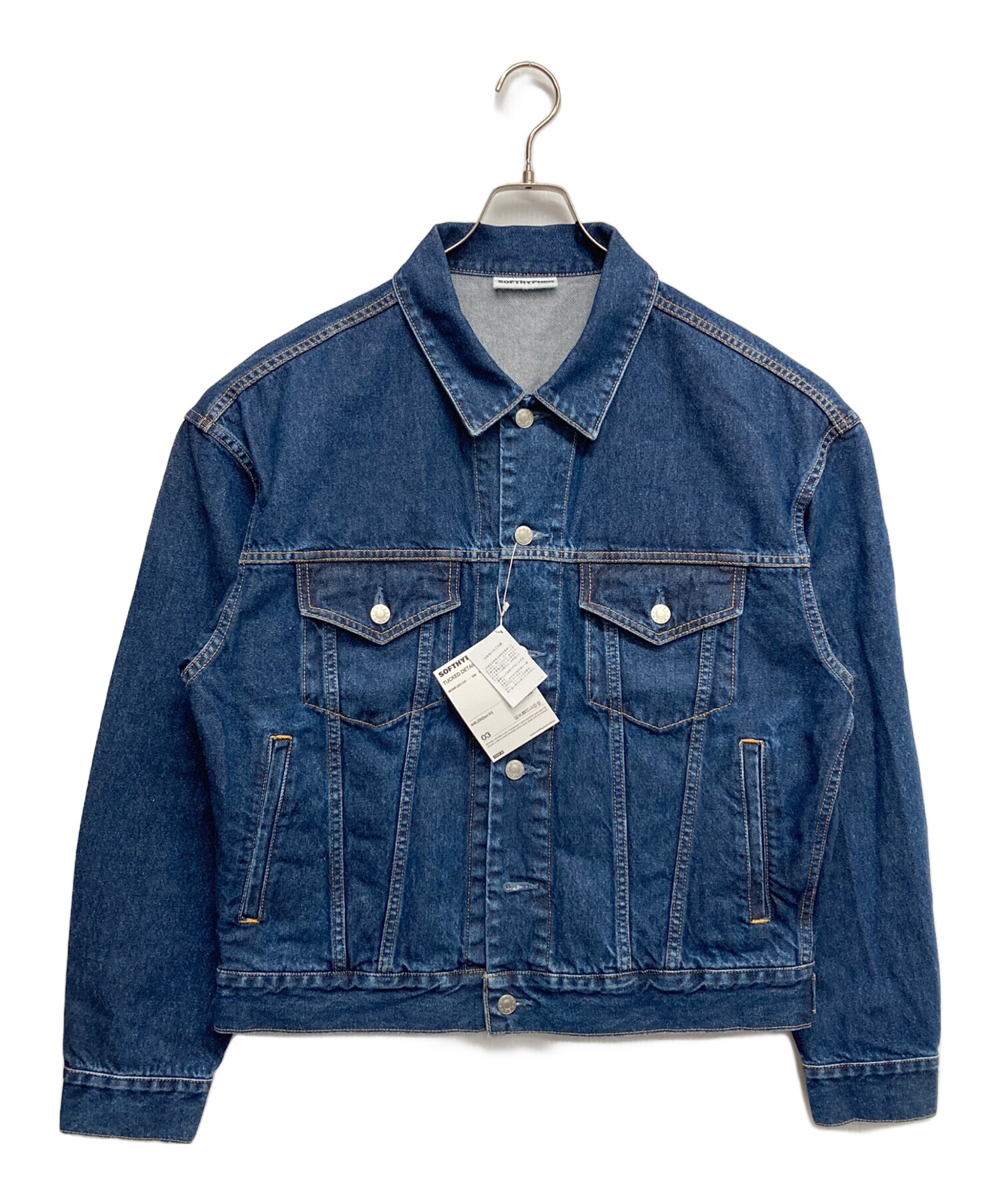 中古・古着通販】SOFTHYPHEN (ソフトハイフン) TUCKED DETAIL DENIM