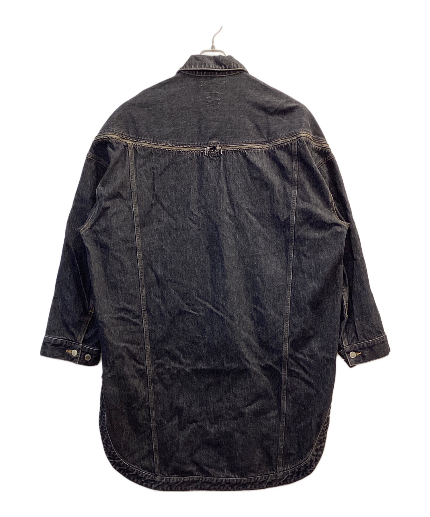 中古・古着通販】FACETASM (ファセッタズム) HIGH-LOW ZIP DENIM