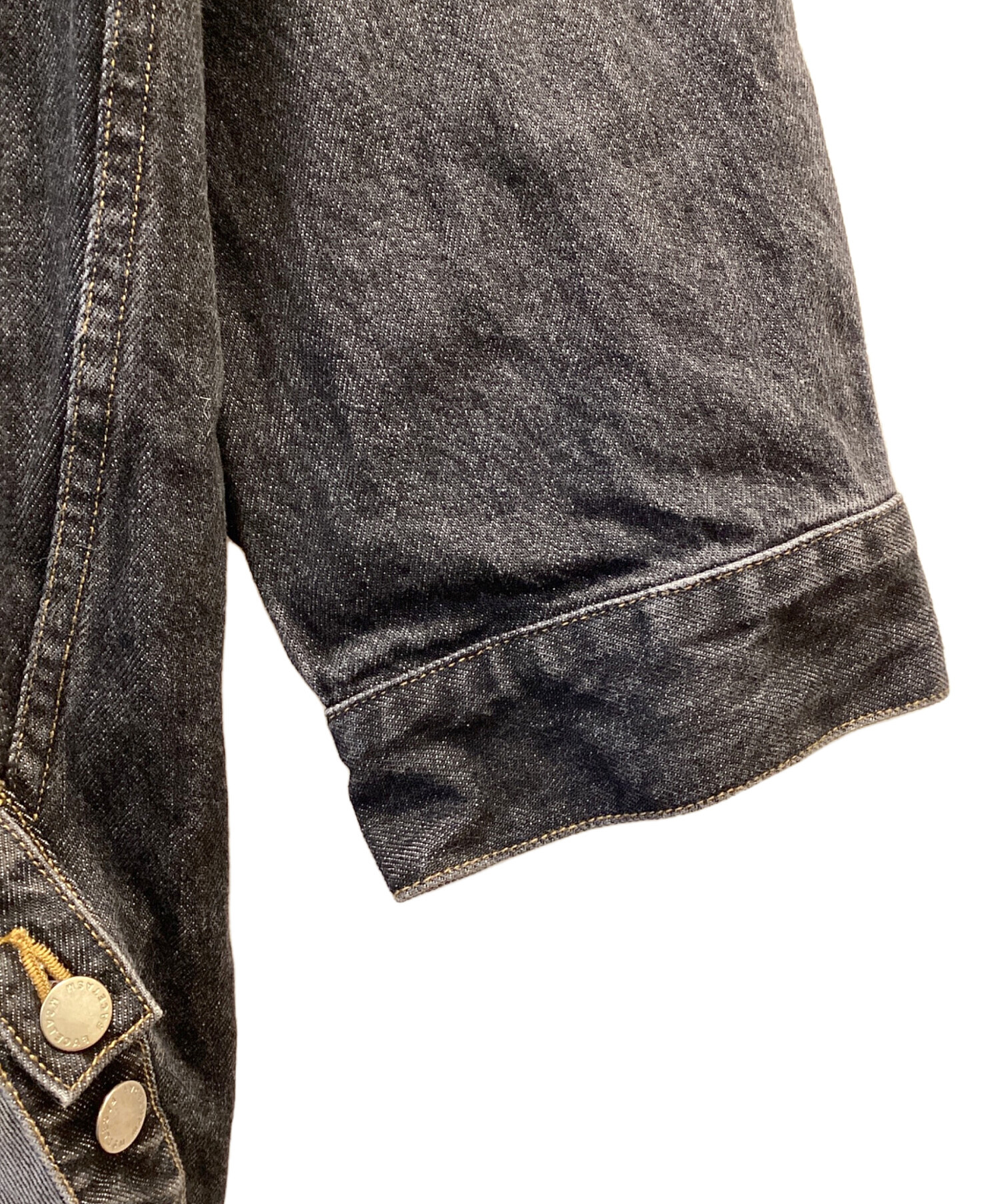 【美品✨】【4】FACETASM バックストライプ デニムジャケット 中古・古着通販】FACETASM (ファセッタズム) HIGH-LOW ZIP DENIM
