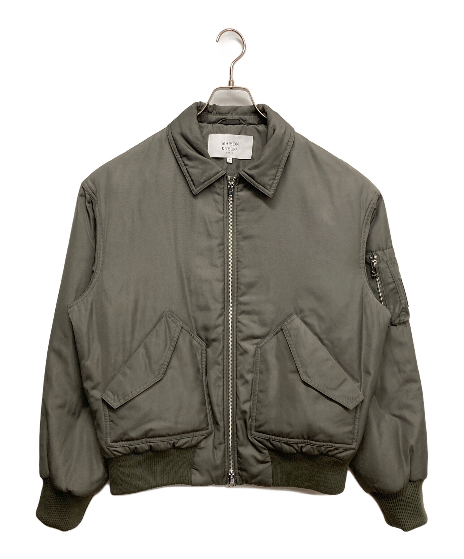 Maison Kitsune ボンバージャケット 中古・古着通販】MAISON KITSUNE (メゾンキツネ) ボンバージャケット