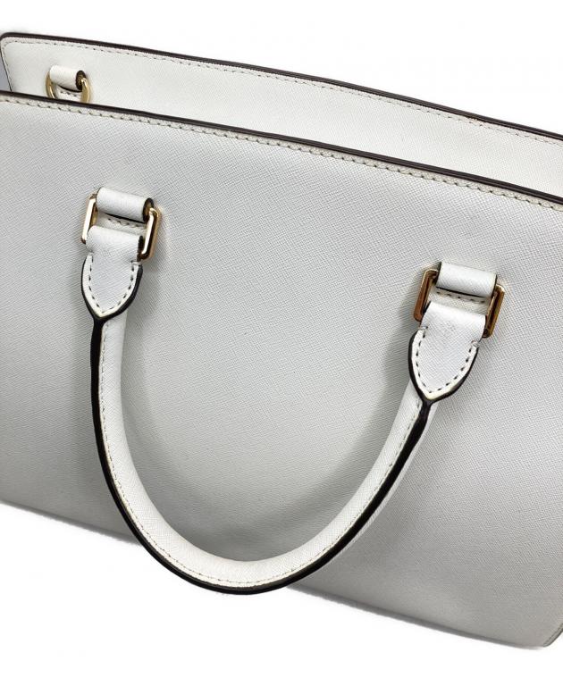 中古・古着通販】MICHAEL KORS (マイケルコース) 2WAYバッグ ホワイト