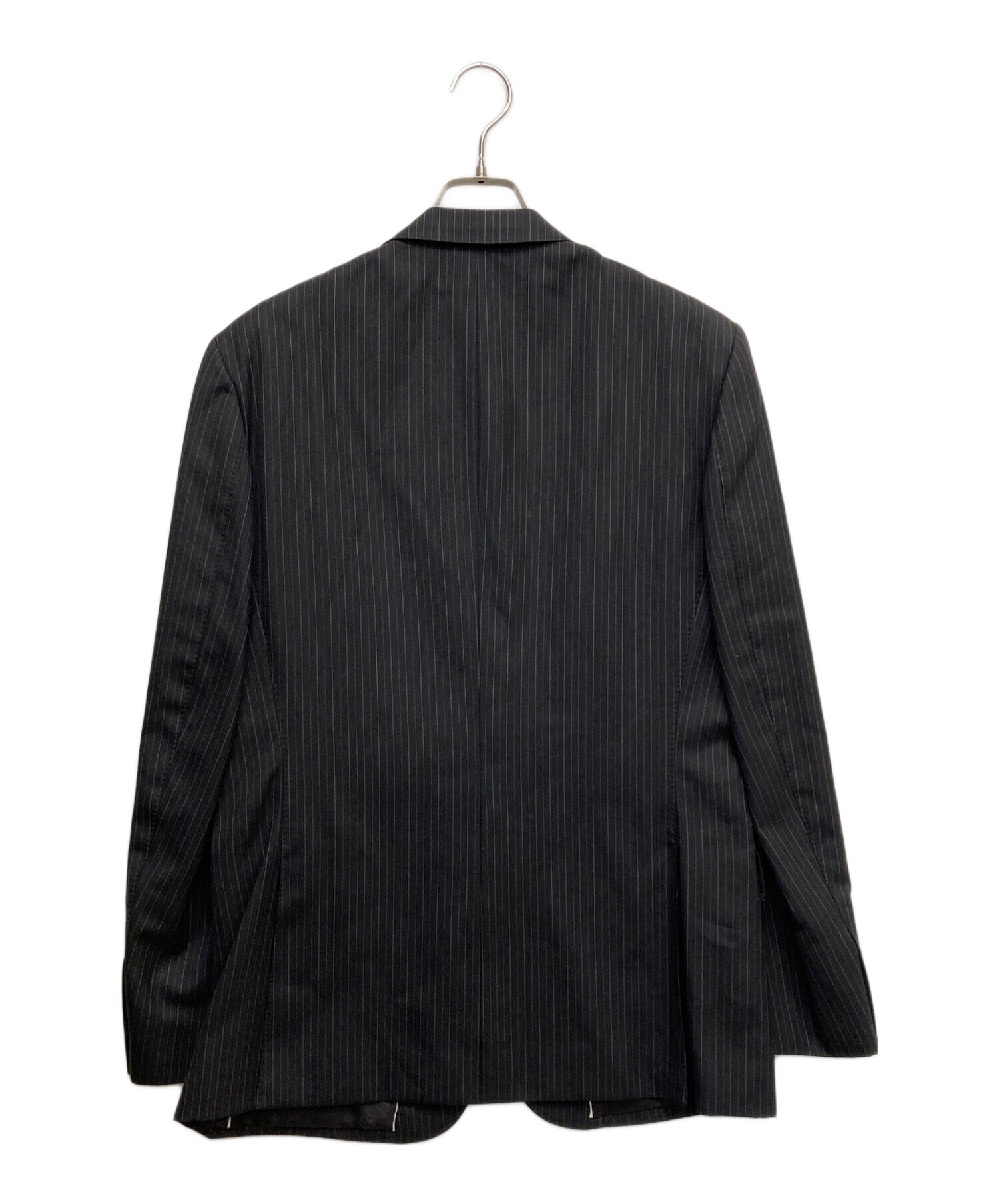 【美品】 ポールスミス　スーツセット　黒ストライプ　XL 中古・古着通販】Paul Smith COLLECTION (ポールスミス コレクション
