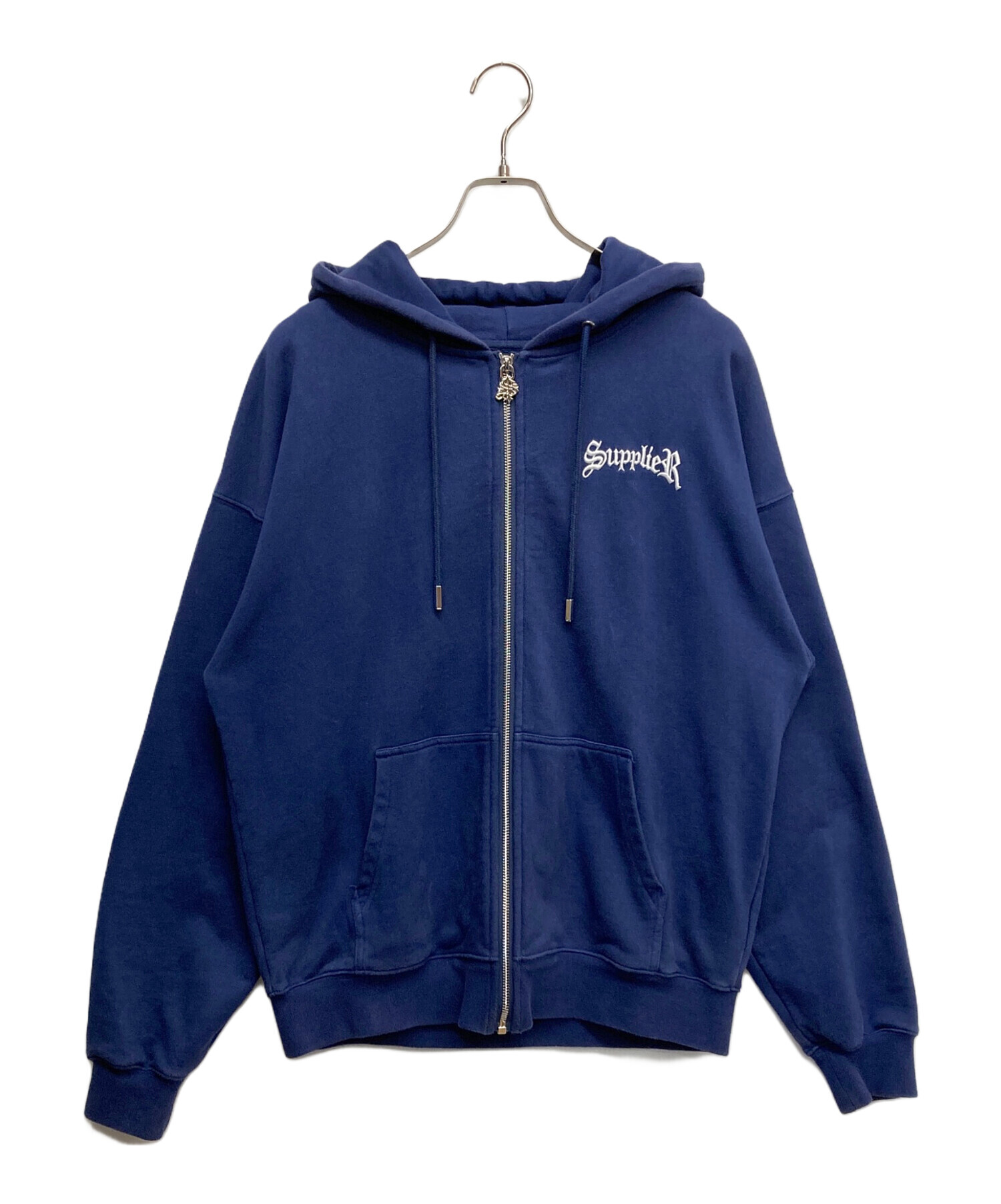 中古・古着通販】SUPPLIER (サプライヤー) ラインストーンジップ