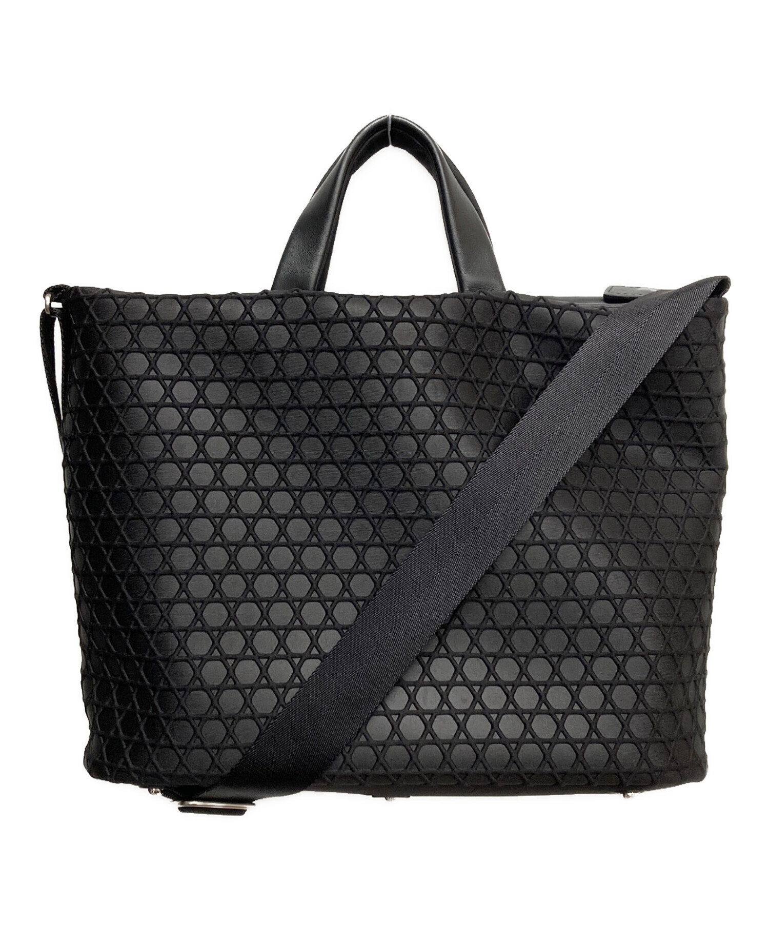 中古・古着通販】LAQUOH (ラクーオ) SLIM TOTE BAG KAGOME EMBOSS