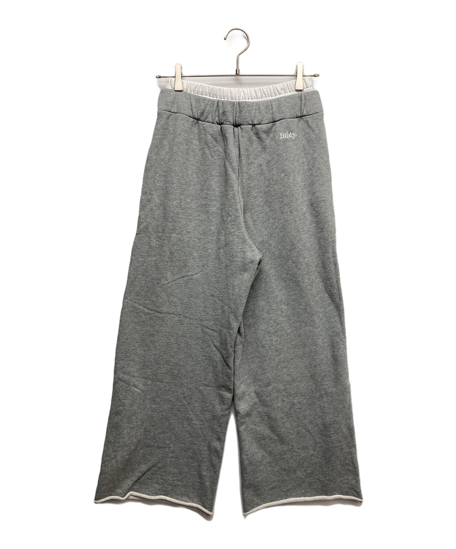 中古・古着通販】Bibiy. (ビビィ) /JULIET DOUBLE WAIST PANTS グレー