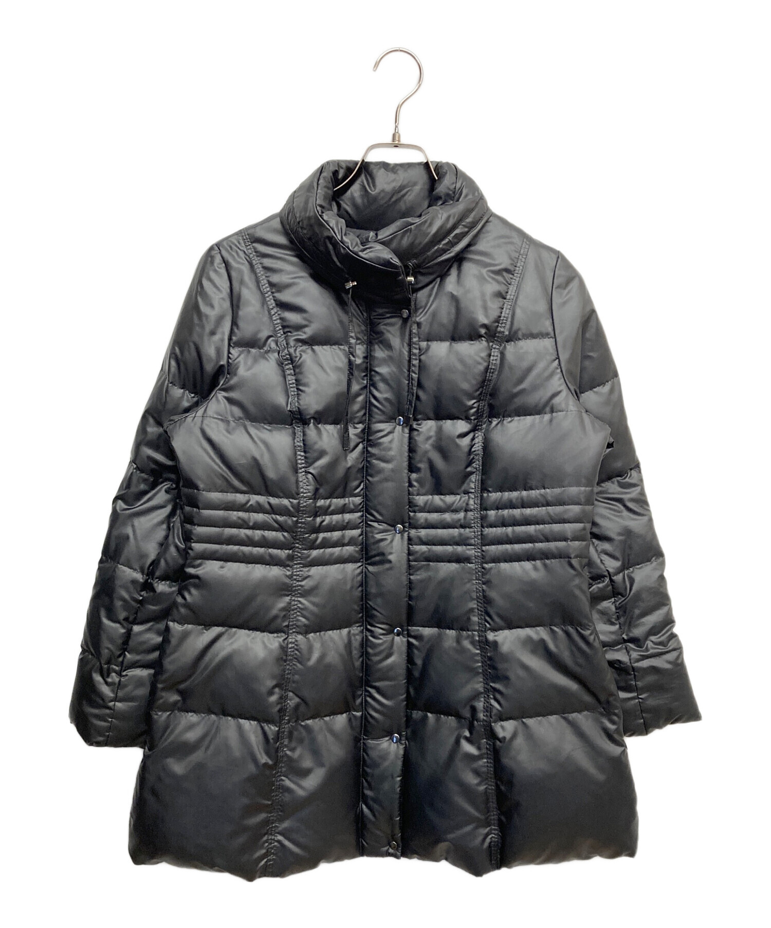 中古・古着通販】LEILIAN (レリアン) ダウンコート ブラック サイズ:11