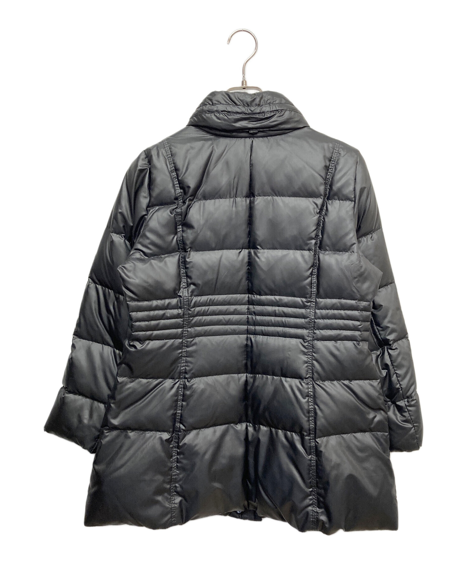 中古・古着通販】LEILIAN (レリアン) ダウンコート ブラック サイズ:11