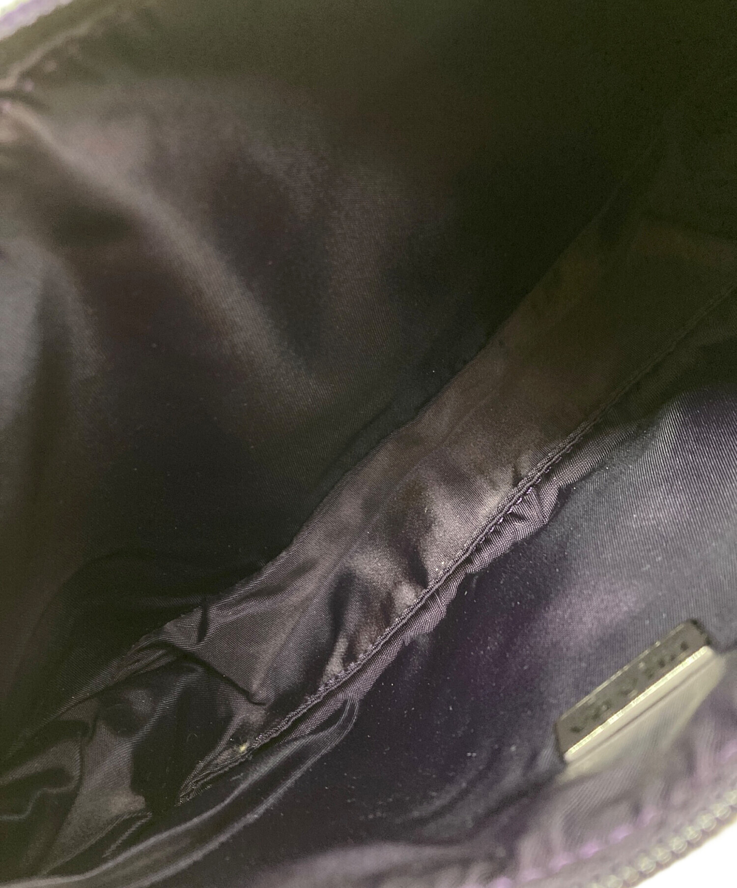 中古・古着通販】PRADA (プラダ) 三角プレートナイロンミニ