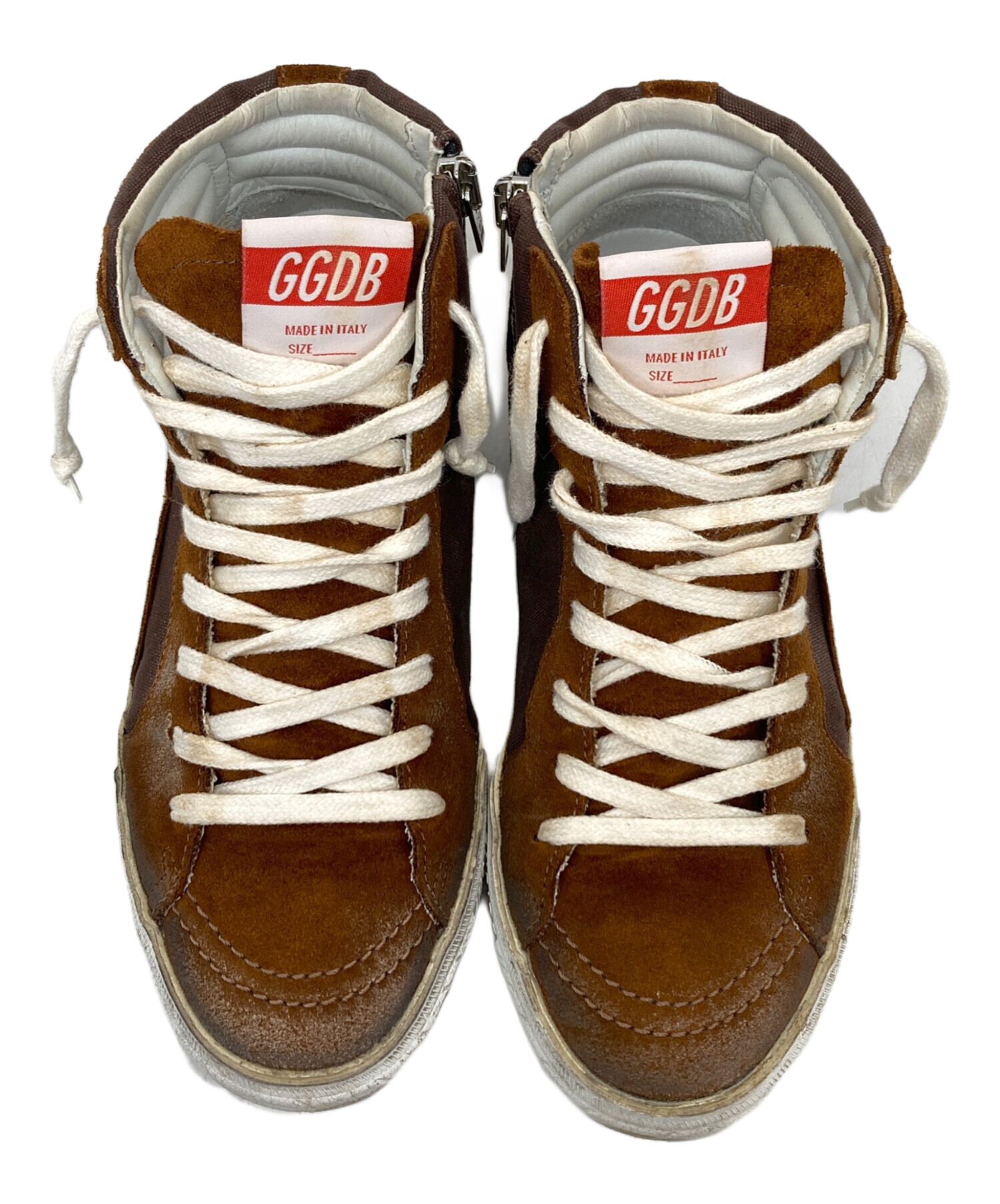 ゴールデングースハイカットスニーカー 中古・古着通販】GOLDEN GOOSE (ゴールデングース) ハイカット