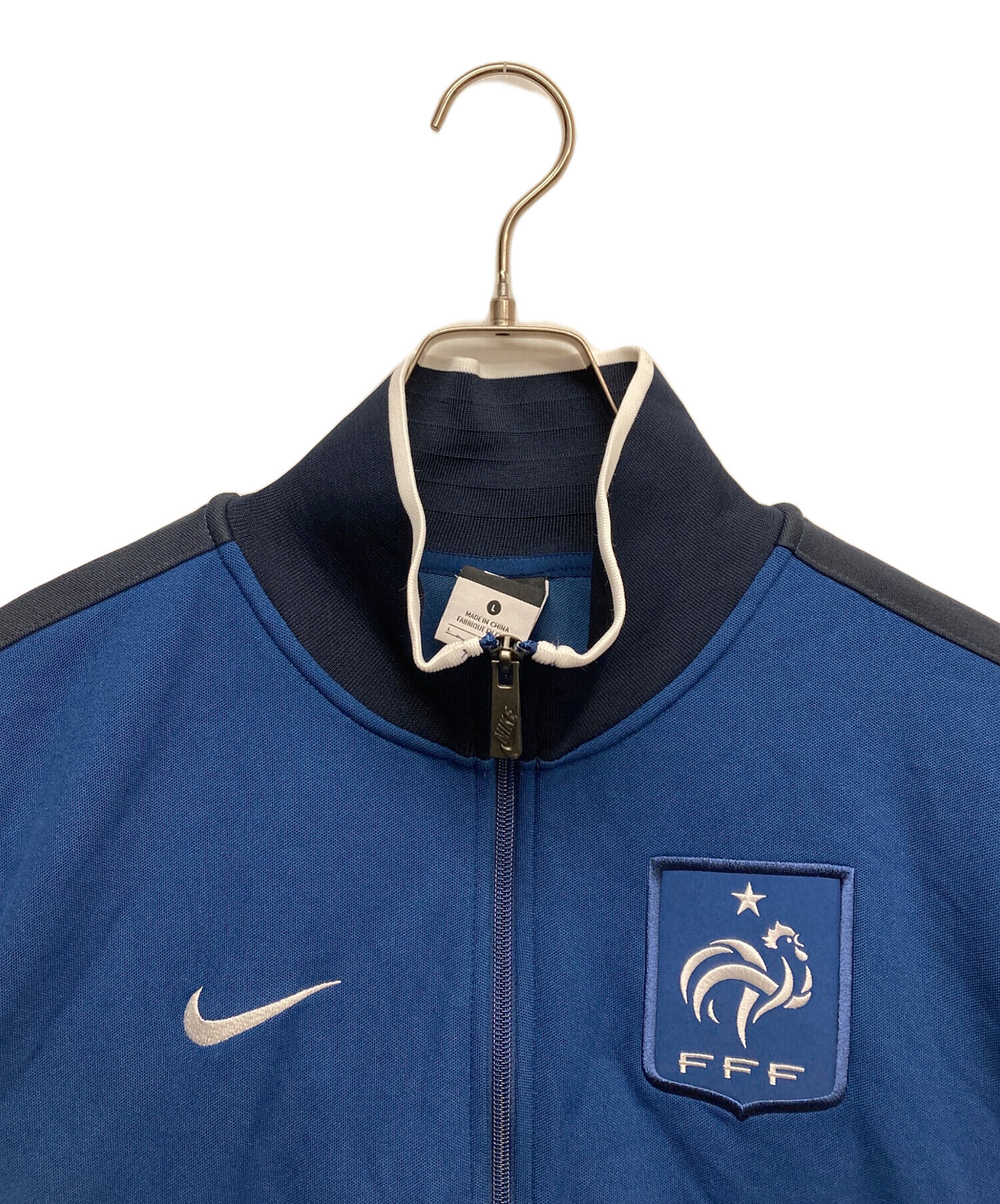 中古・古着通販】NIKE (ナイキ) トラックジャケット ブルー サイズ:L