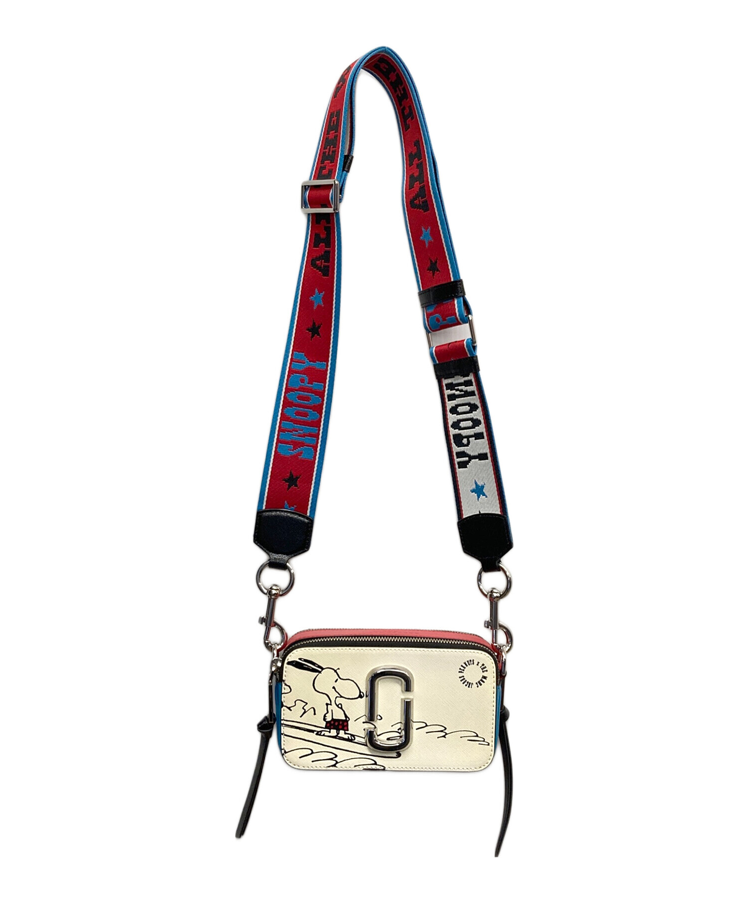 MARC JACOBS スヌーピー ショルダーバッグ　⭕️最終値下げ⭕️ 中古・古着通販】MARC JACOBS (マークジェイコブス) SNOOPY